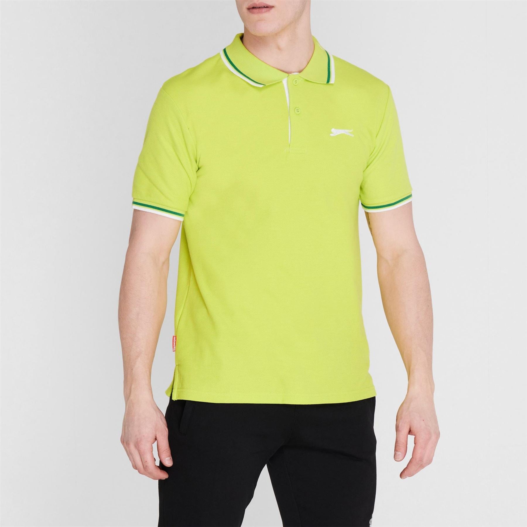 Slazenger Mens Tipped Polo Shirt