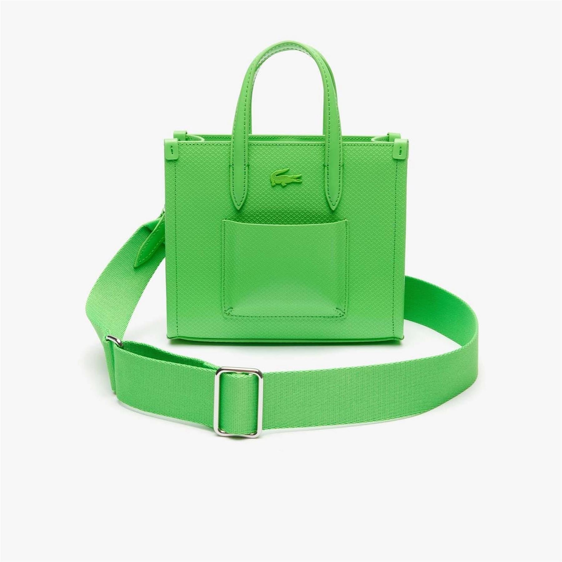 Lacoste Chantaco Leather Tote Bag