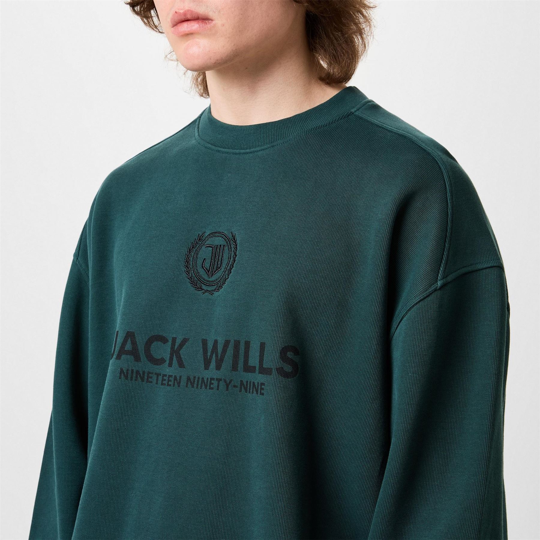 Jack Wills Regular Fit Crew Neck Sweatshirt