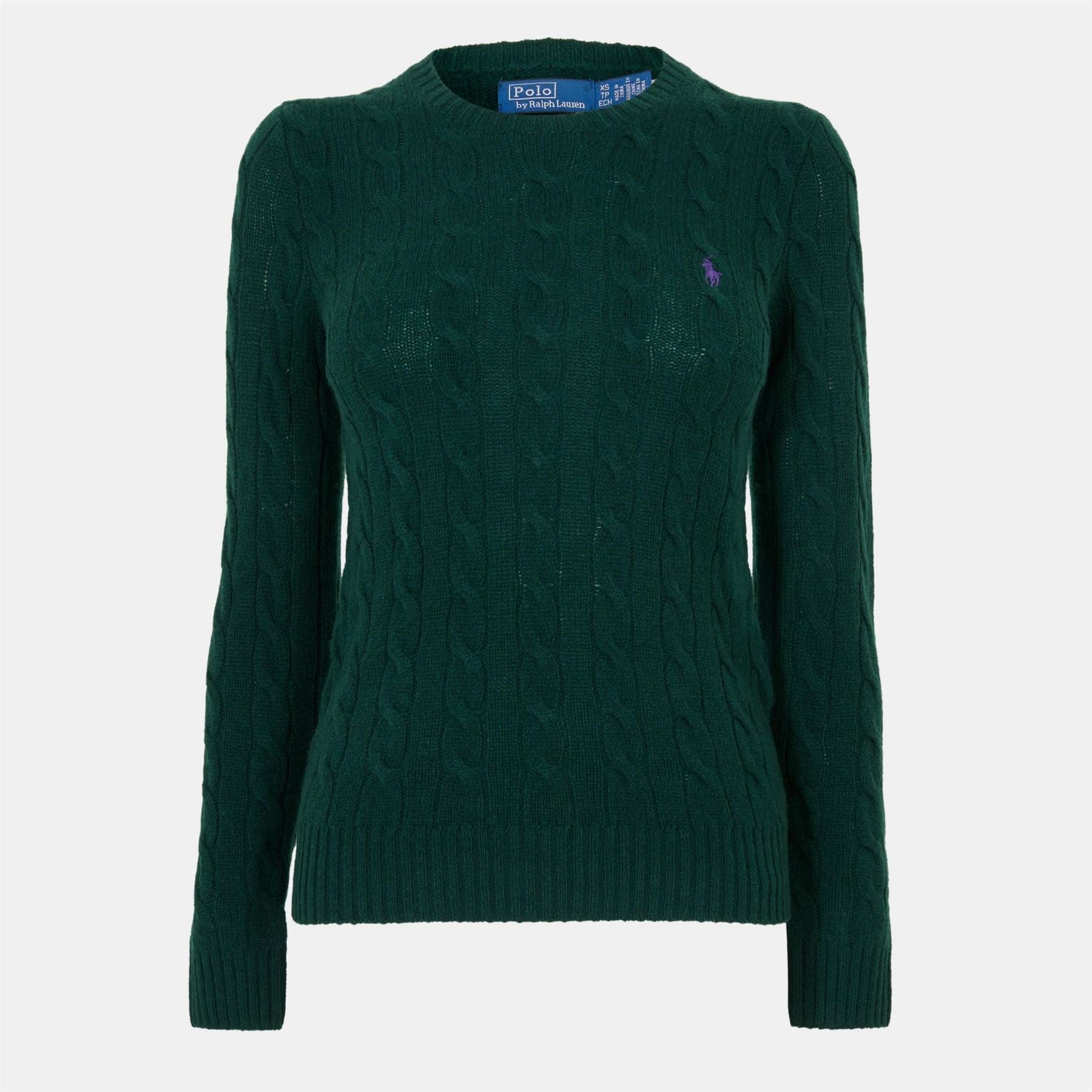 Polo Ralph Lauren Cable Knit V Neck Jumper