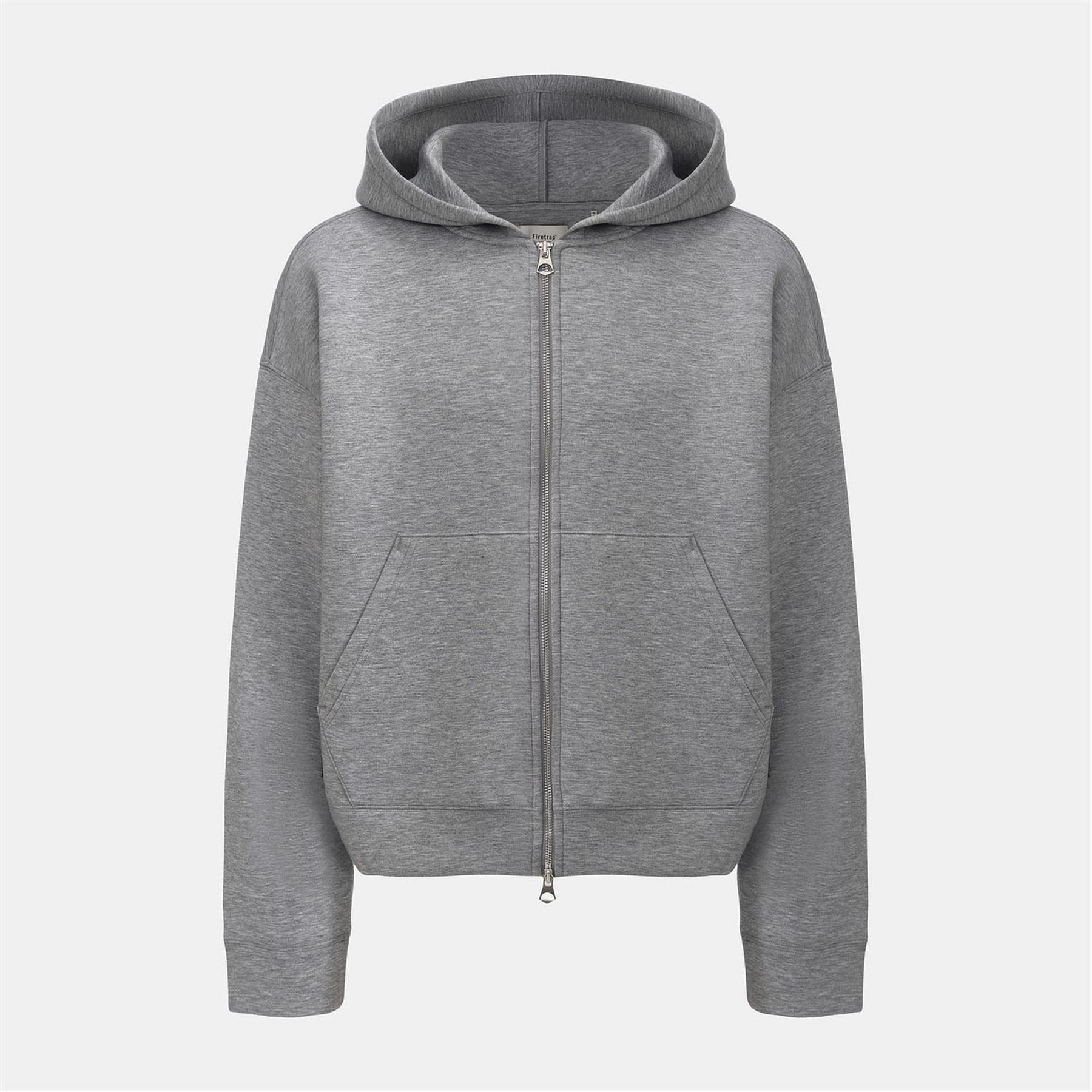 Firetrap Mens Scuba Full Zip  Hoody
