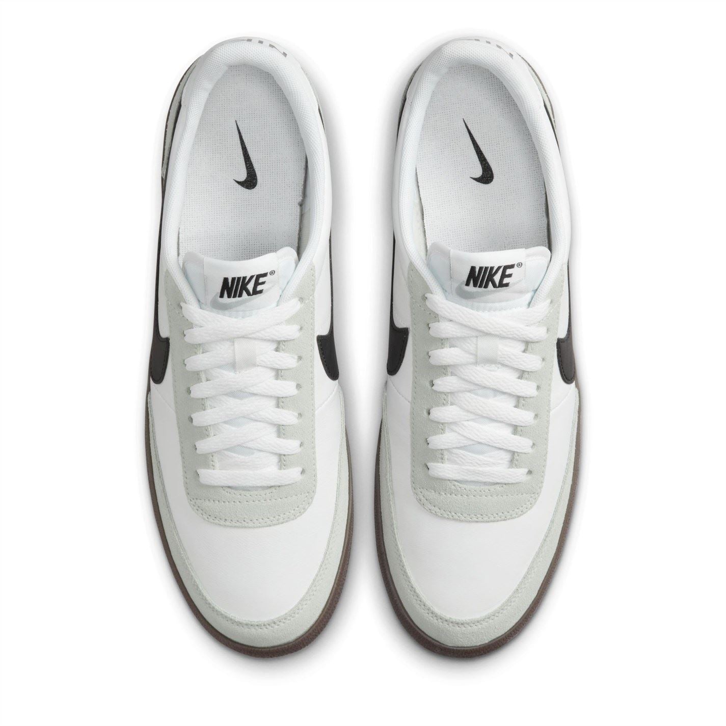 Nike Leather Low Top Flat Heel Sneakers