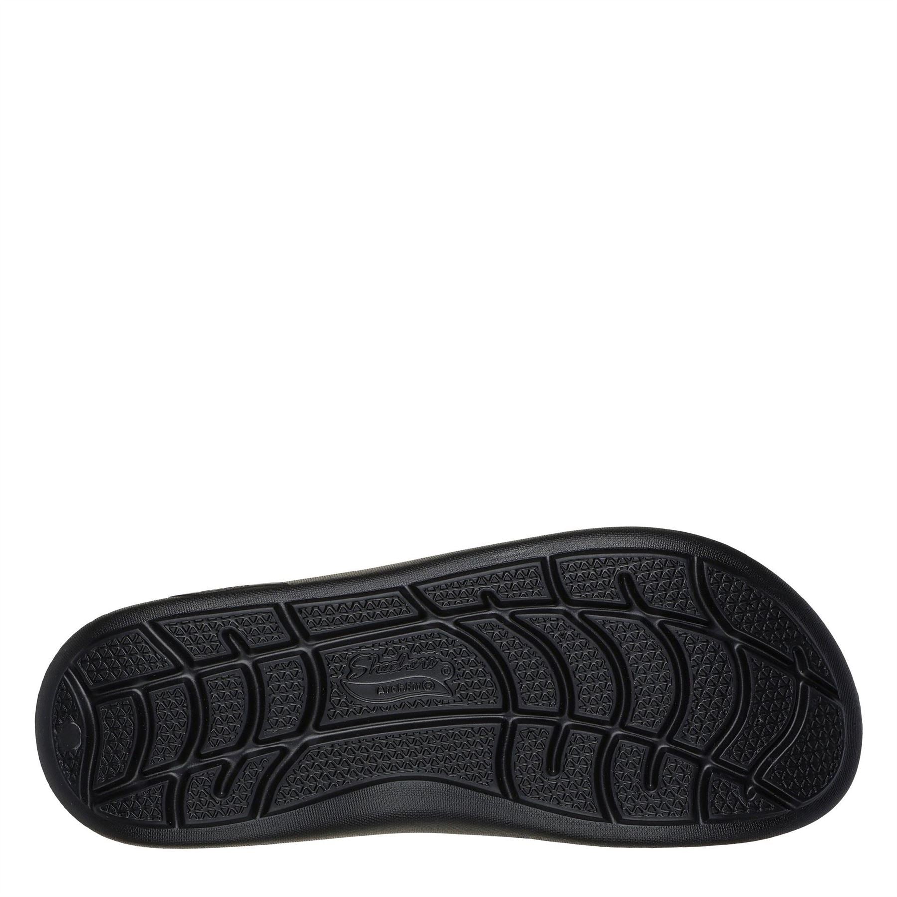 Skechers Archfitwave Closed Toe Leaf Print Shuv Sandals