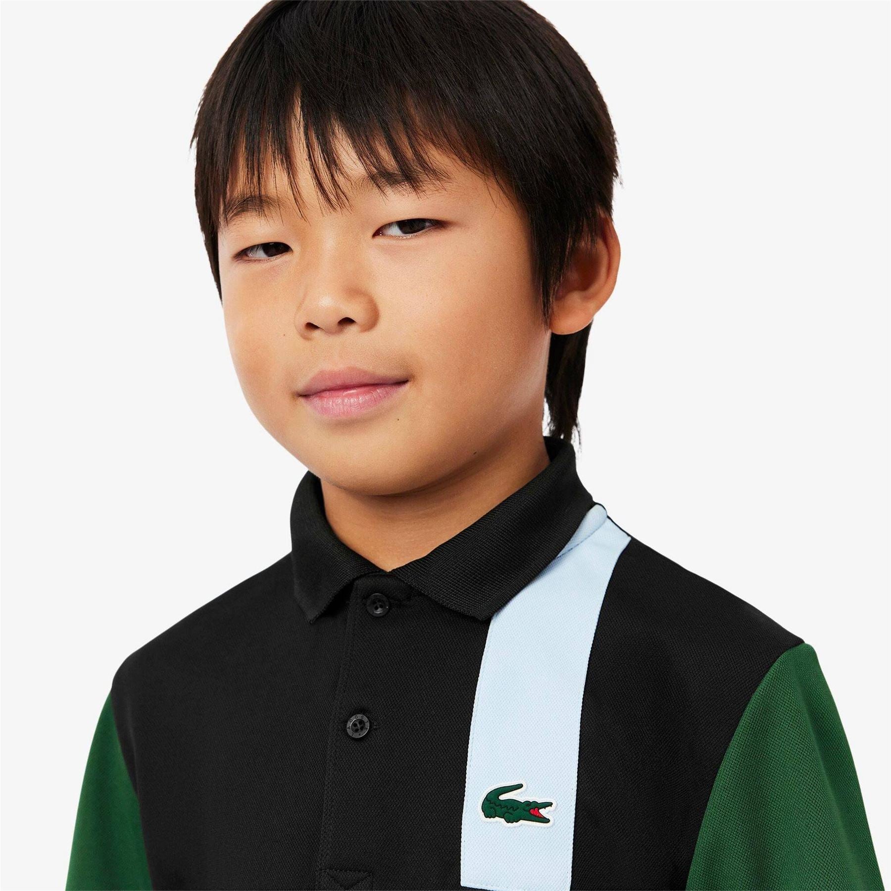 Lacoste Crocodile Logo Breathable Short Sleeve Polo Shirt