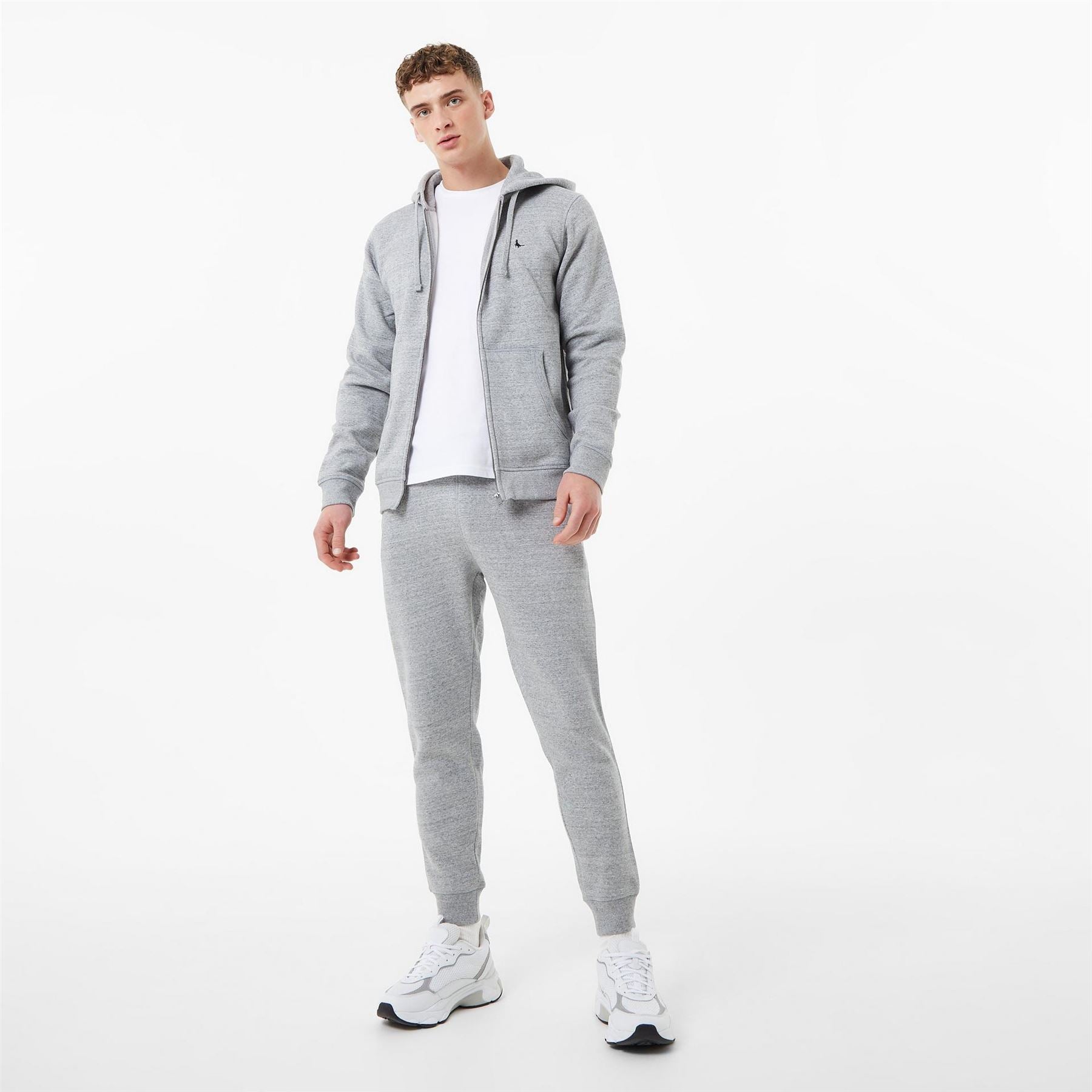 Jack Wills Pheasant Logo Zip Hoodie