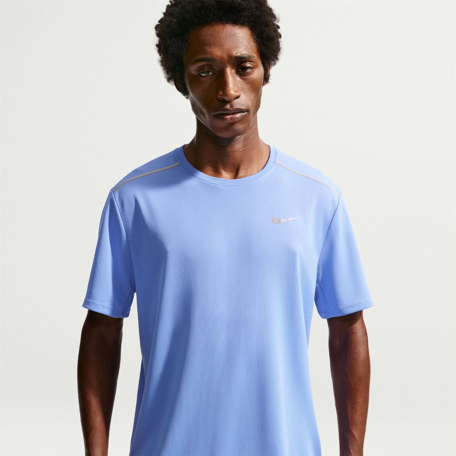 Nike Mens Drifit Miler Running Top