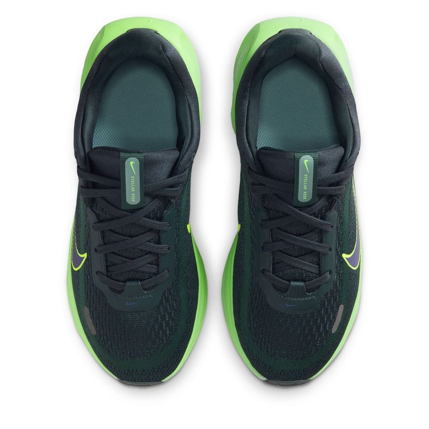 Nike Stellar Ride Low Top Sneakers with Lace-Up Closure
