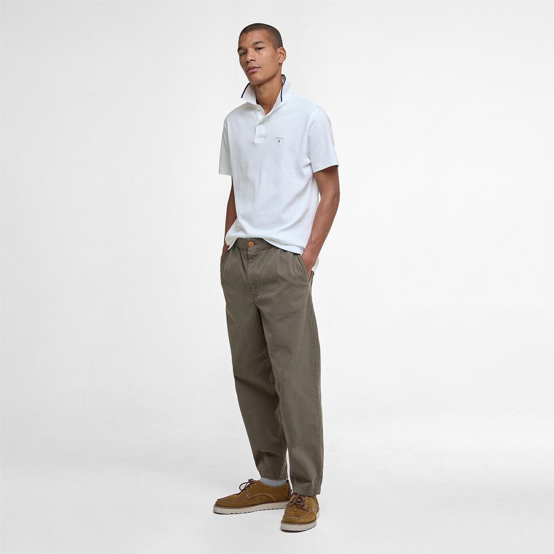 Barbour Tailored Short Sleeved Polo Shirt