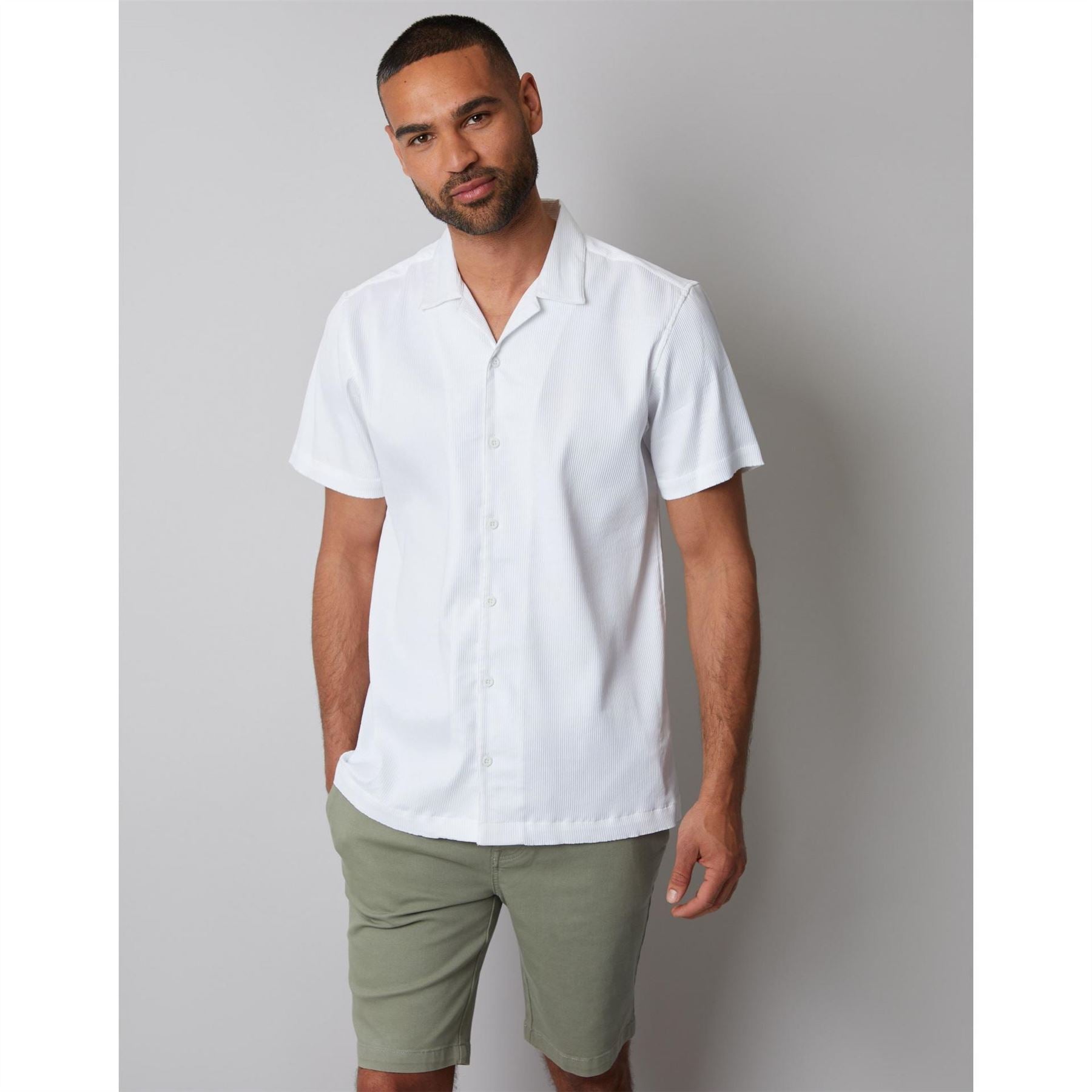 Threadbare Tb Birger Short Sleeve Patterned Shirt