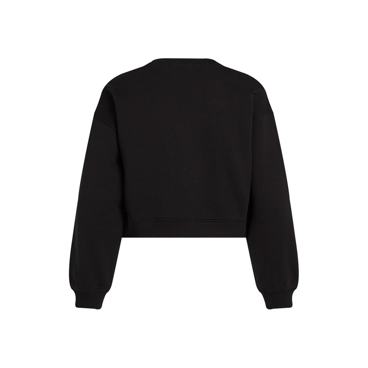 Calvin Klein Jeans Regular Fit Cropped Crew Neck Sweatshirt