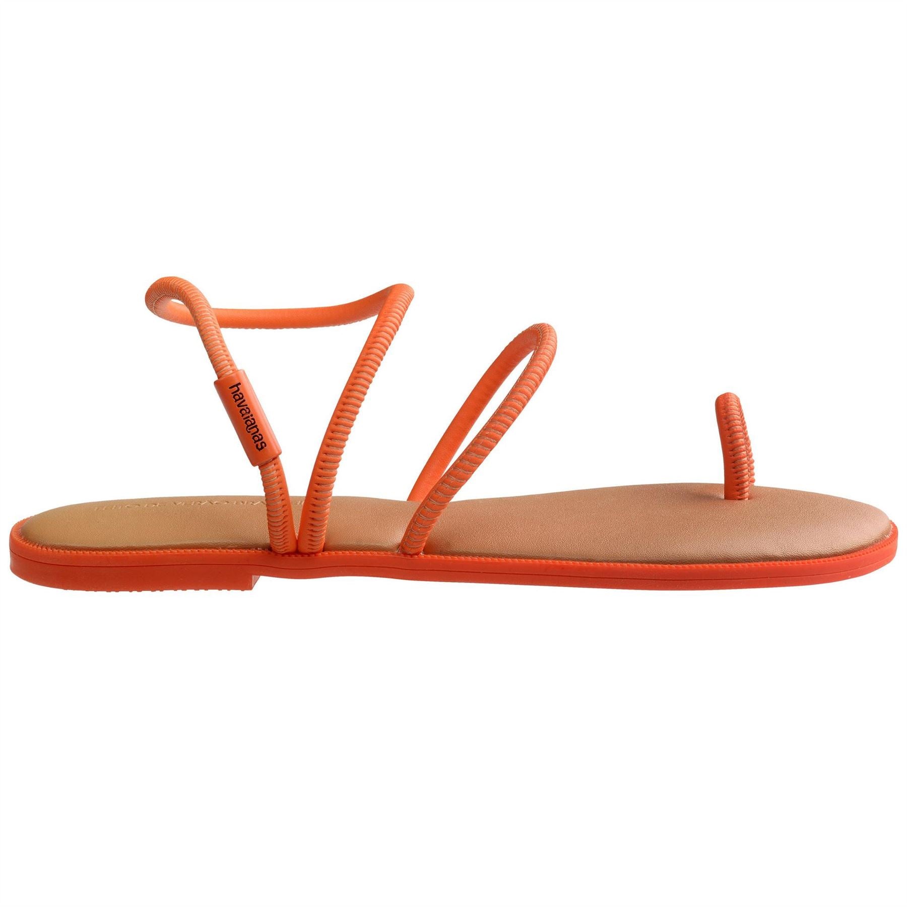 Havaianas Una Solid Patterned Toe Post Flat Sandals