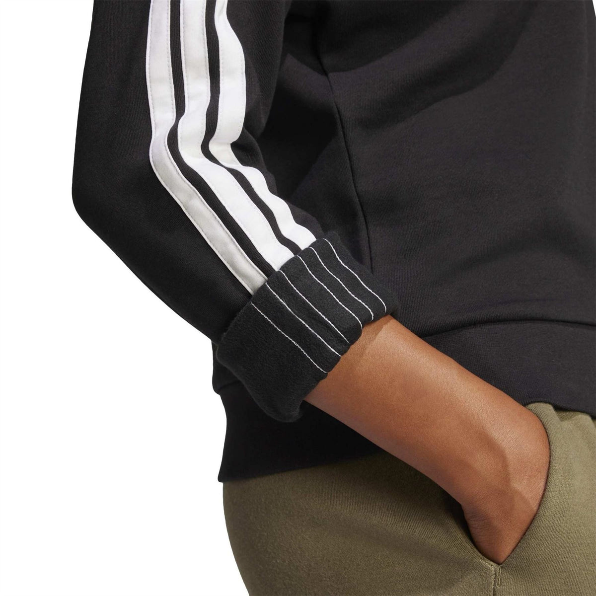 adidas Womens Studio Lounge 3 Stripes Sweatshirt