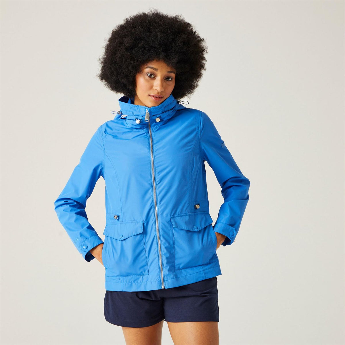 Regatta Navassa Isotex 10000 Windproof Hooded Full Zip Waterproof Jacket