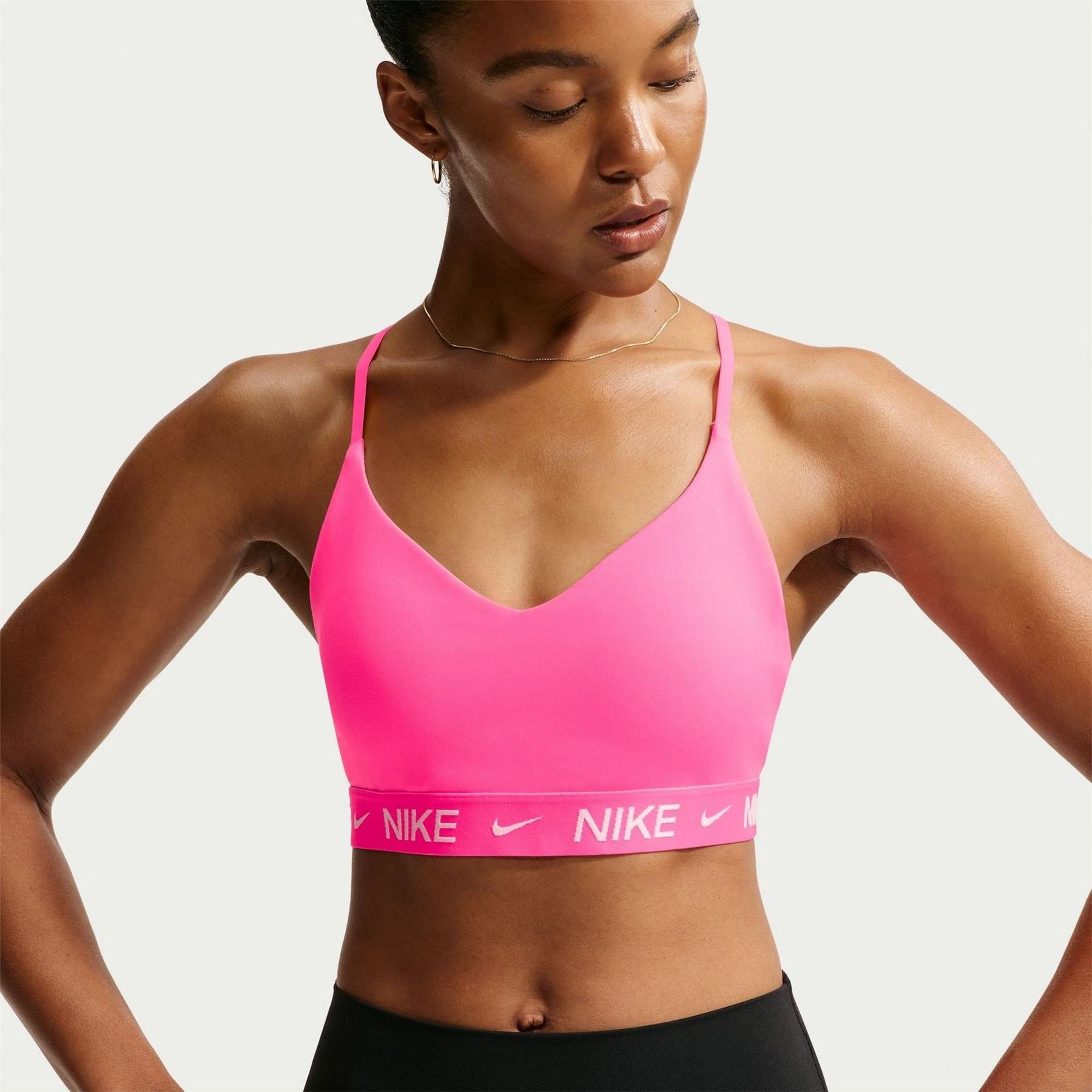 Nike Womens Indy Light Support Padded Sports Bra