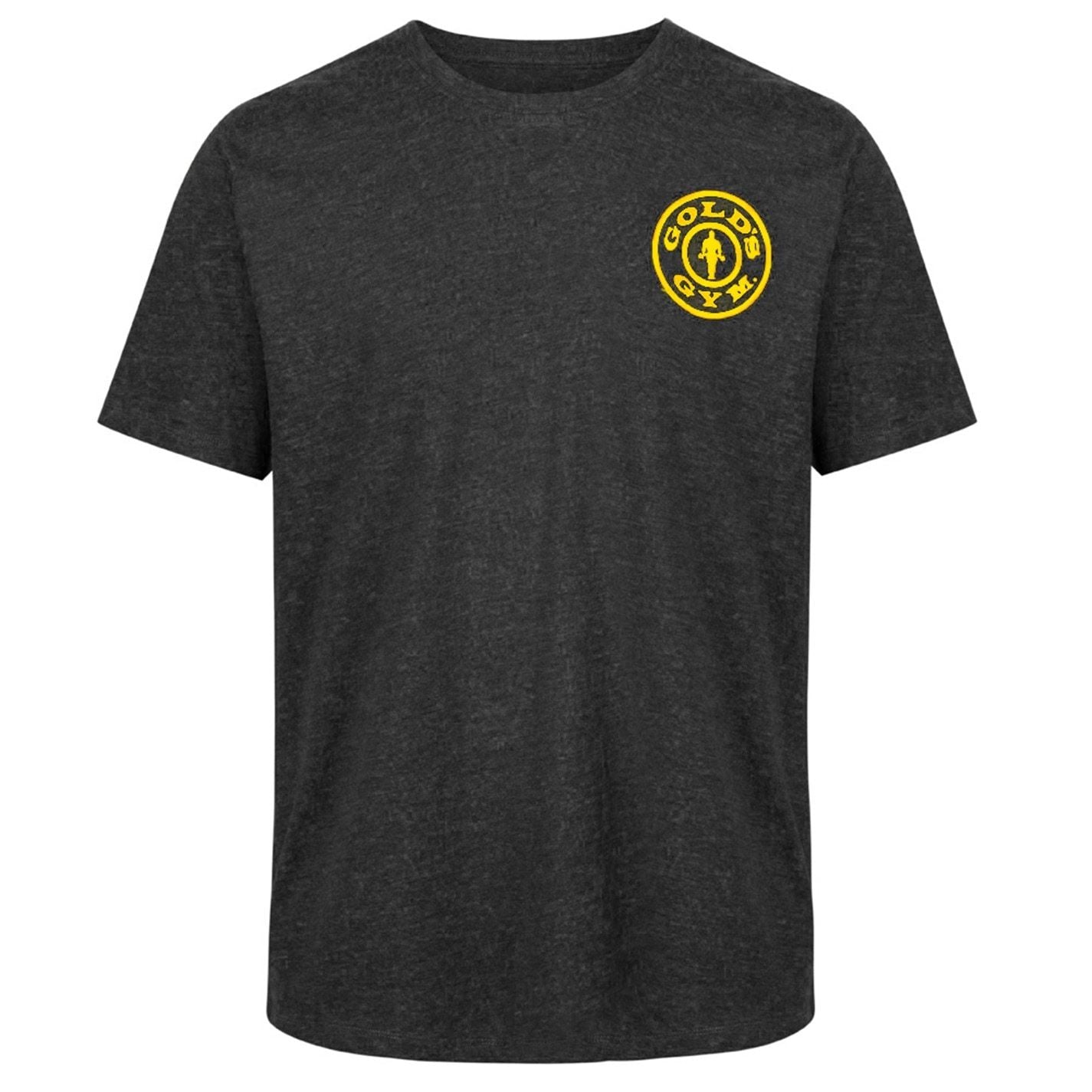 Golds Gym Mens Basic Left Chest T-Shirt