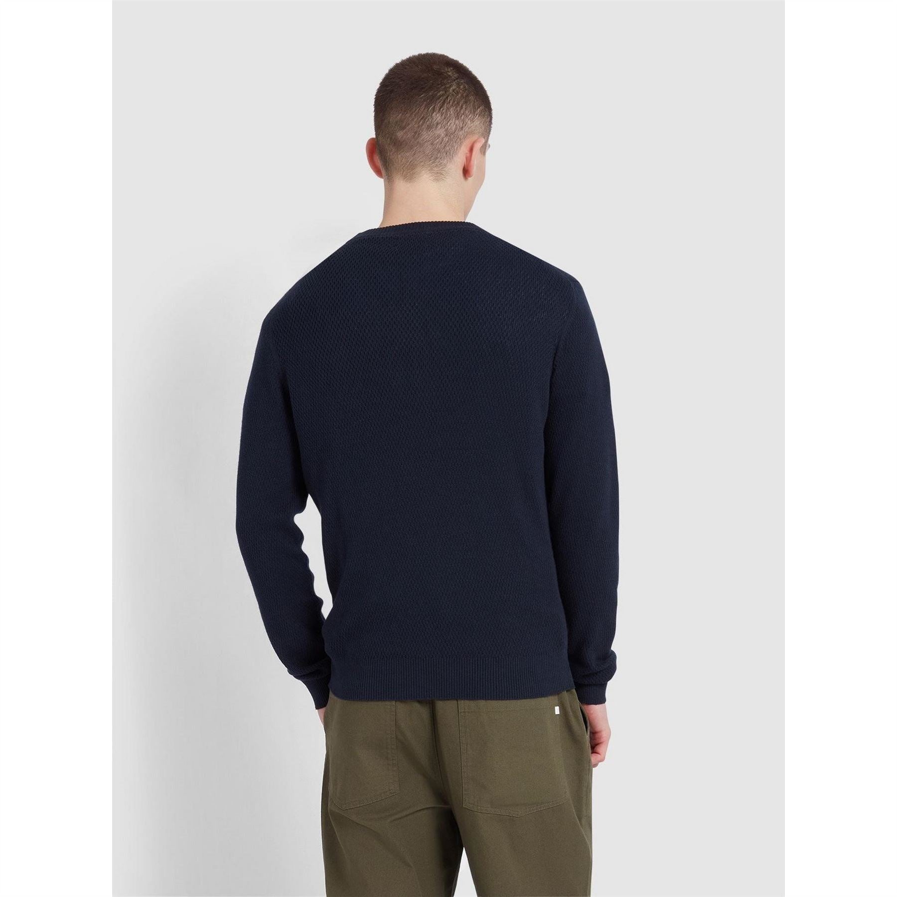 Farah Rainhill Crew Regular Fit Long Sleeve Sweater