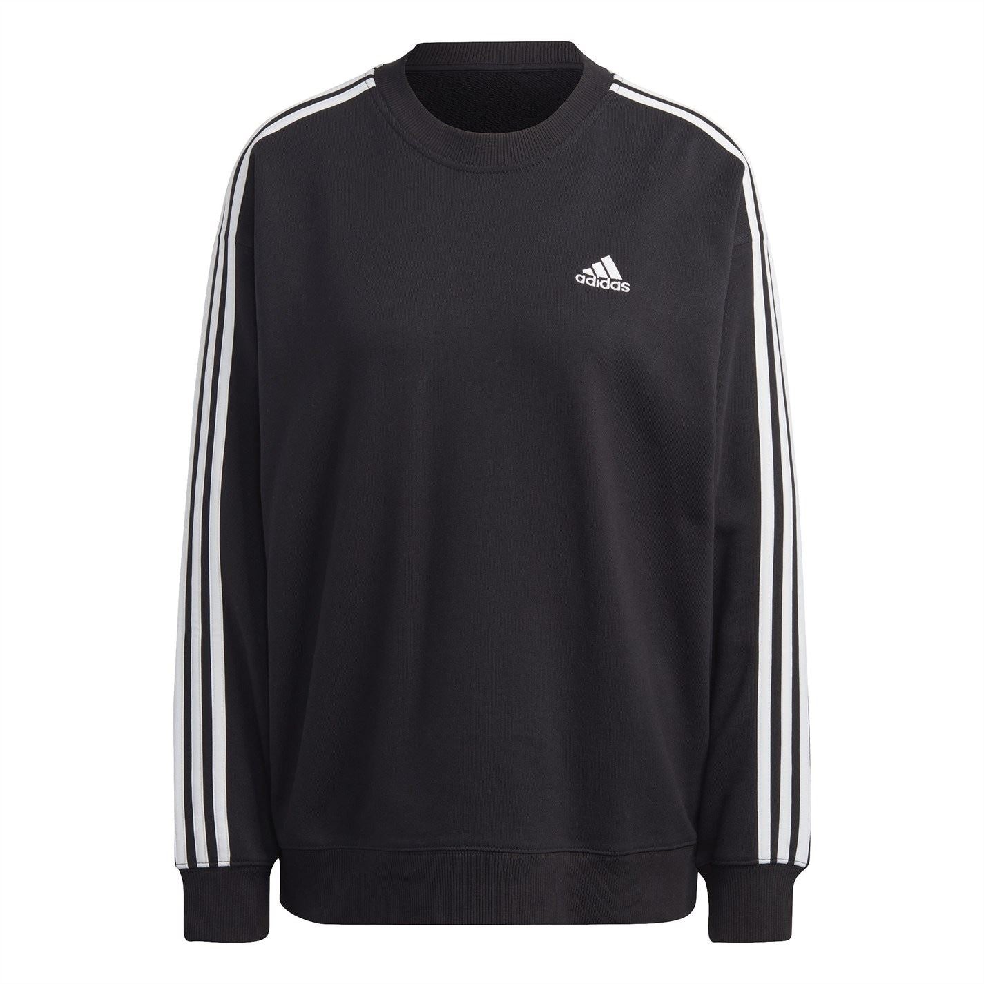 adidas Womens Studio Lounge 3 Stripes Sweatshirt