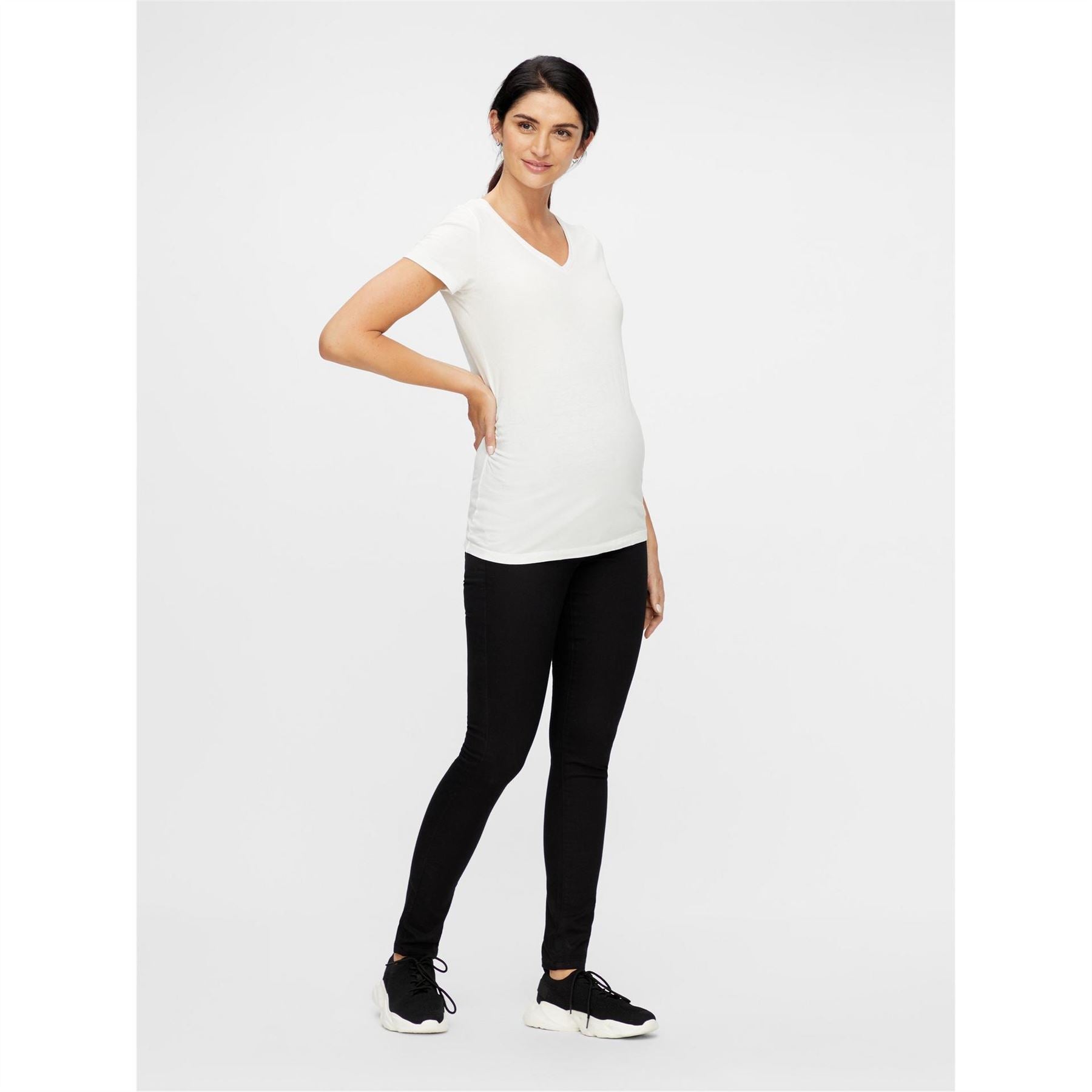 Mamalicious Ladies Maternity Slim Jeans