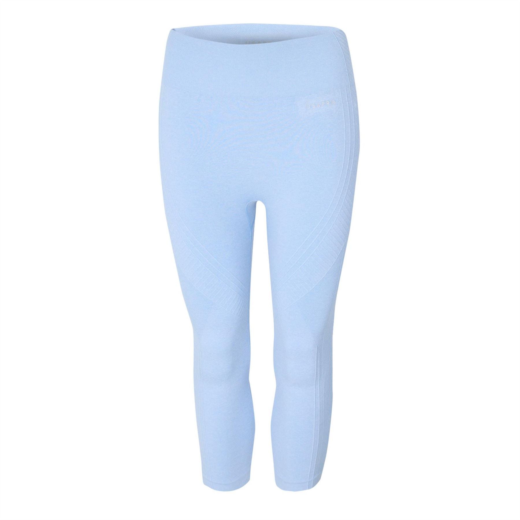 USA Pro Pro Seamless Capri Cropped Leggings Womens
