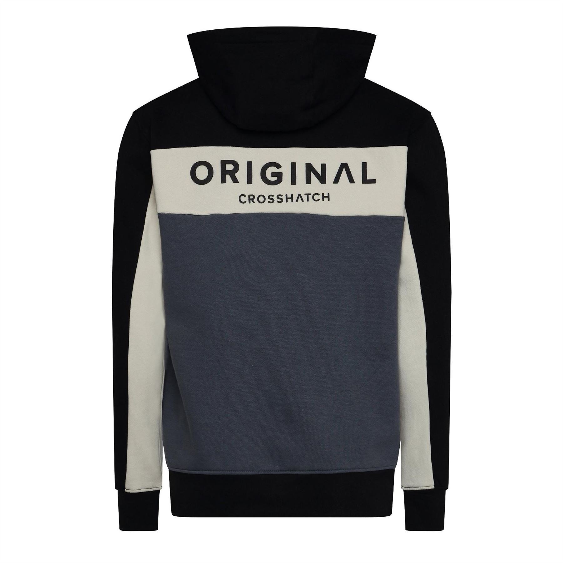 Crosshatch Castlebay Hooded Neck Kangaroo Pocket Sweatshirt