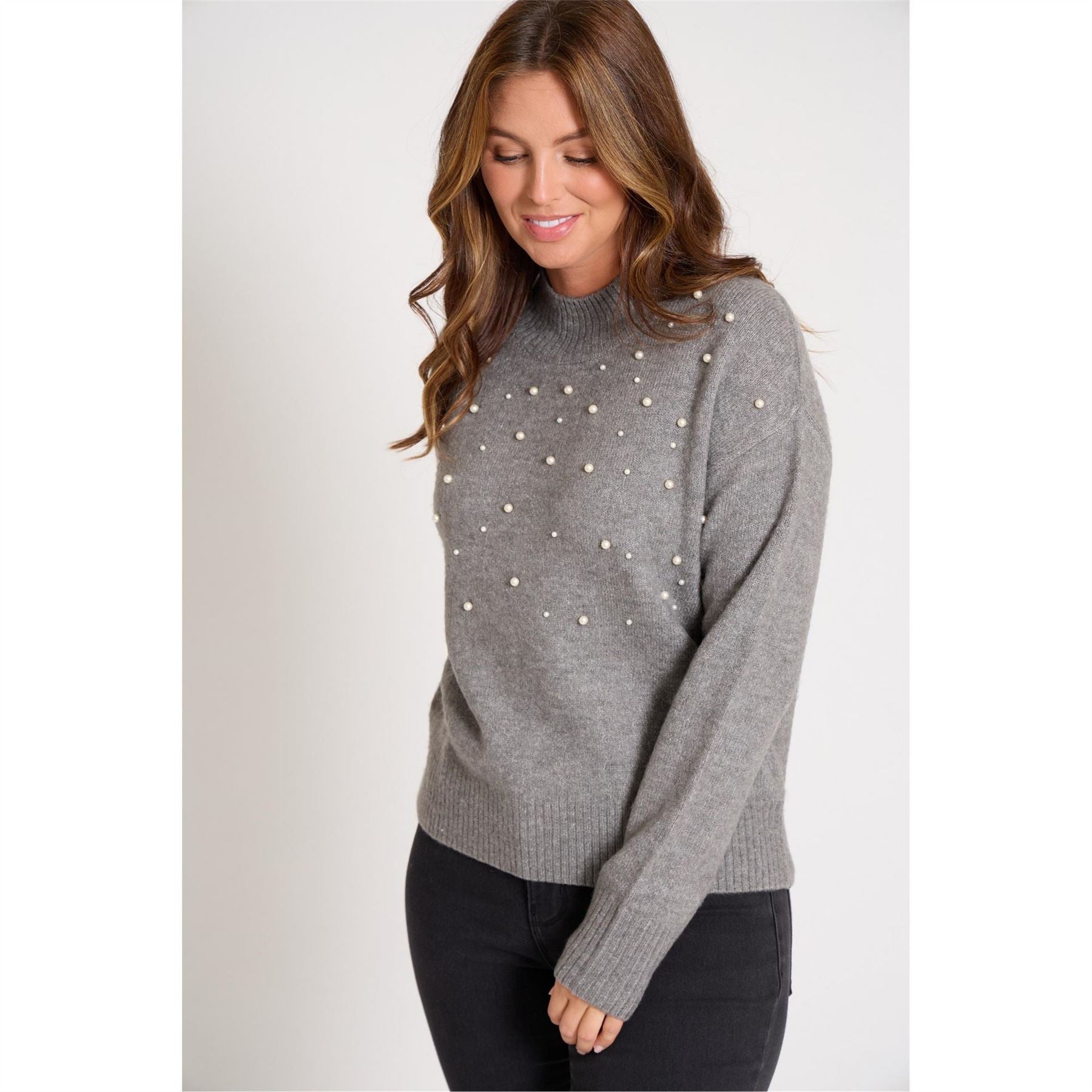 Be You Crew Neck Long Sleeve Regular Fit Sweater