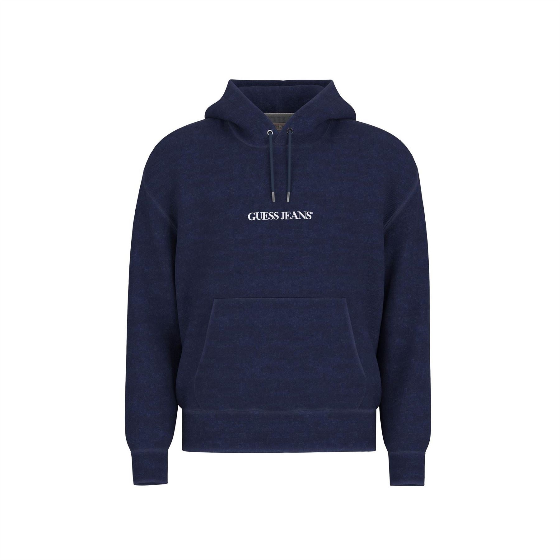 Guess Logo Print Hooded Neck Sweatshirt