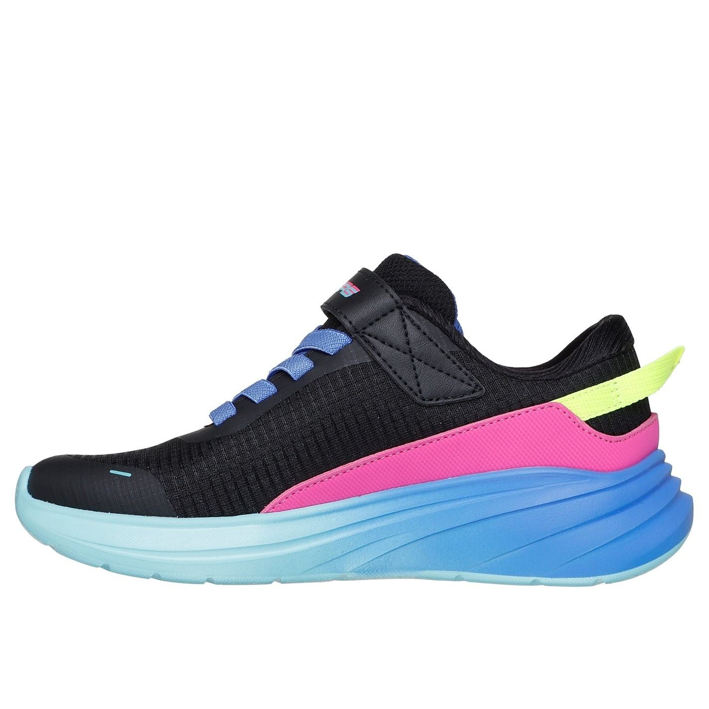Skechers Gore And Strap Sneaker W Mono Mesh Runners Girls
