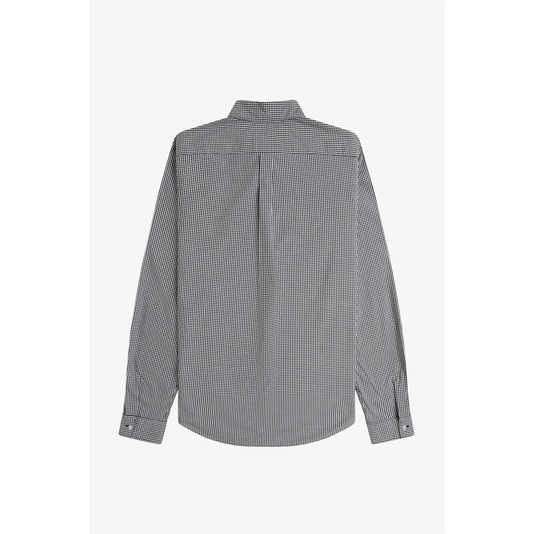 Fred Perry Long Sleeve Patterned Shirt