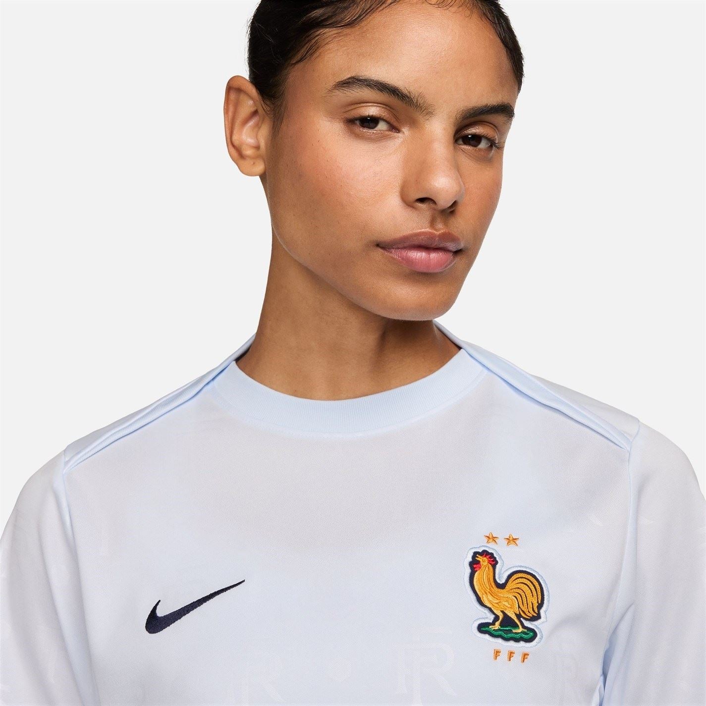Nike Womens France Academy Pro Away Pre Match Shirt 2024 – Lovell