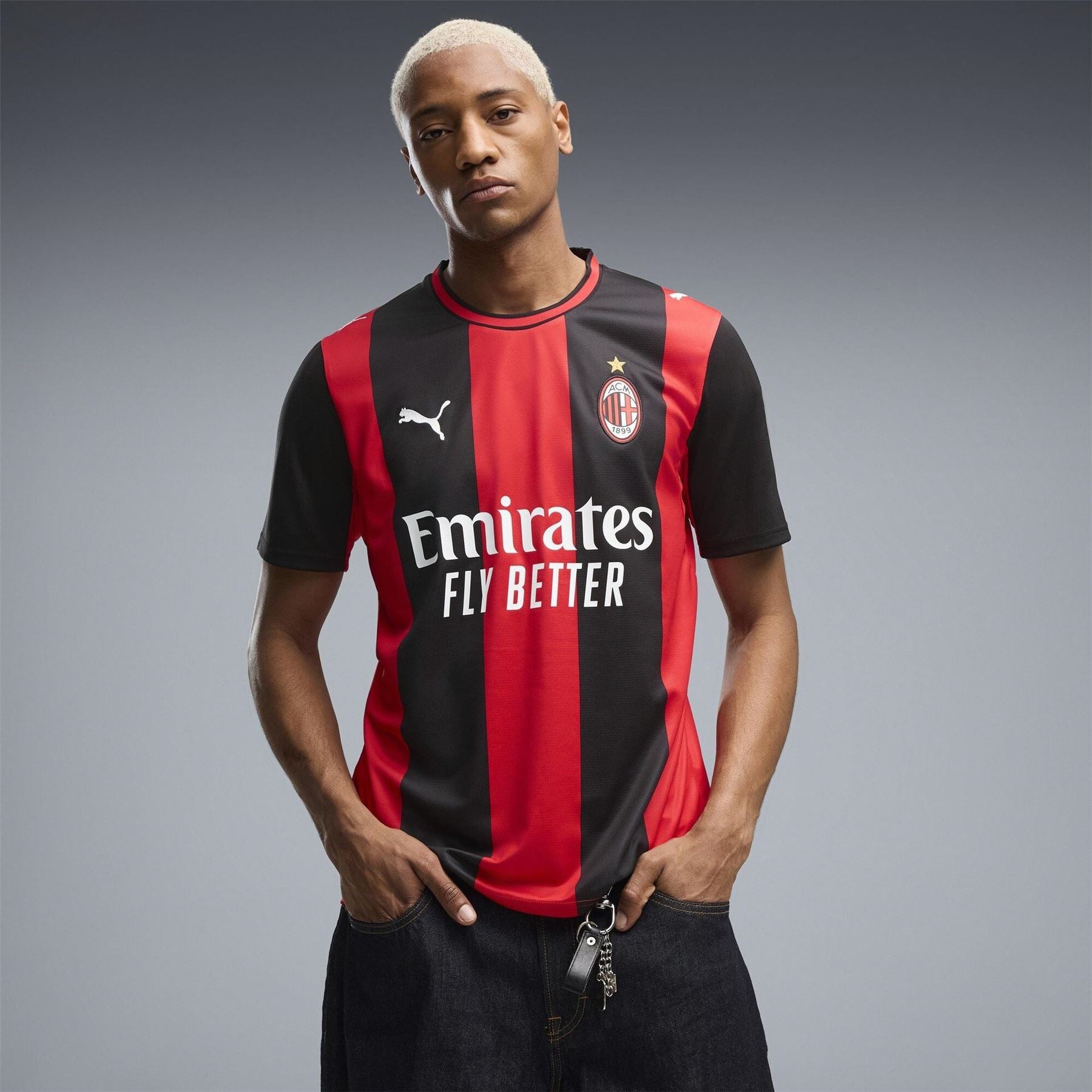 Puma Mens Milan Home Shirt 2026 27