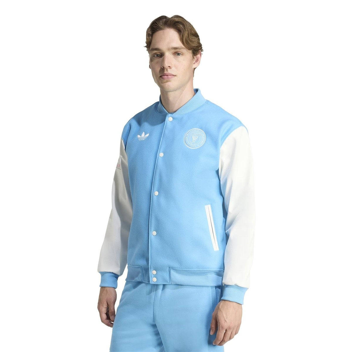 adidas Mens Inter Miami Originals Bomber Jacket