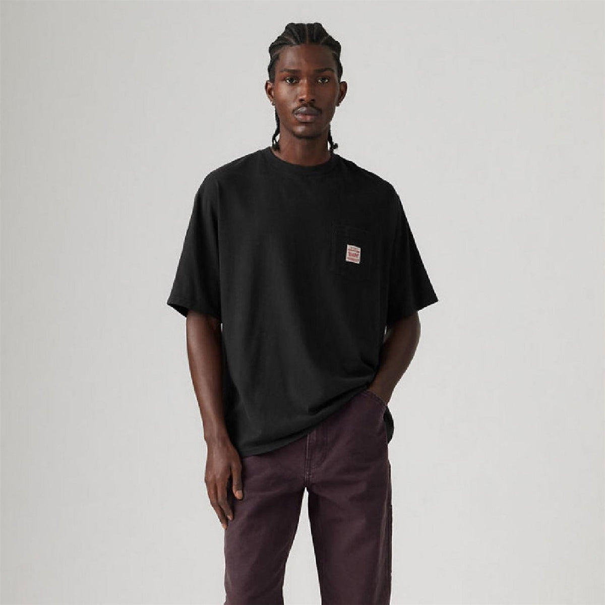 Levis Regular Fit Crew Neck Short Sleeve Text Graphic T-Shirt