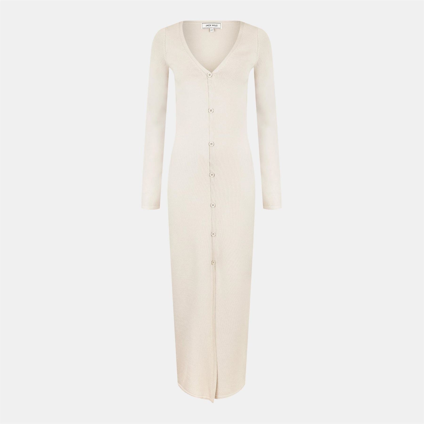 Jack Wills Sparkle Button Maxi Jumper Dress