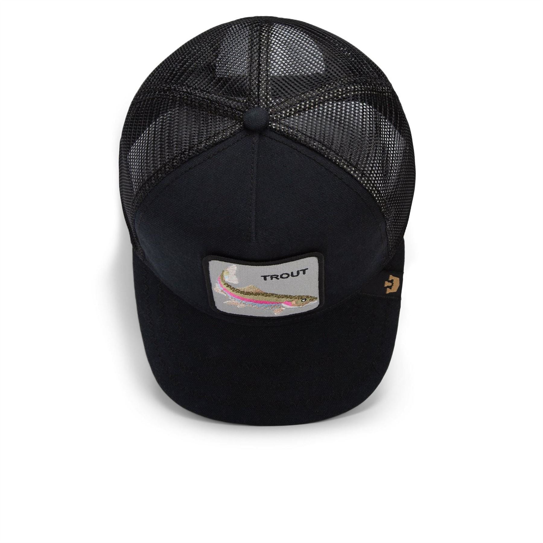 Goorin Bros Adjustable Trucker Cap with Pre-Curved Brim