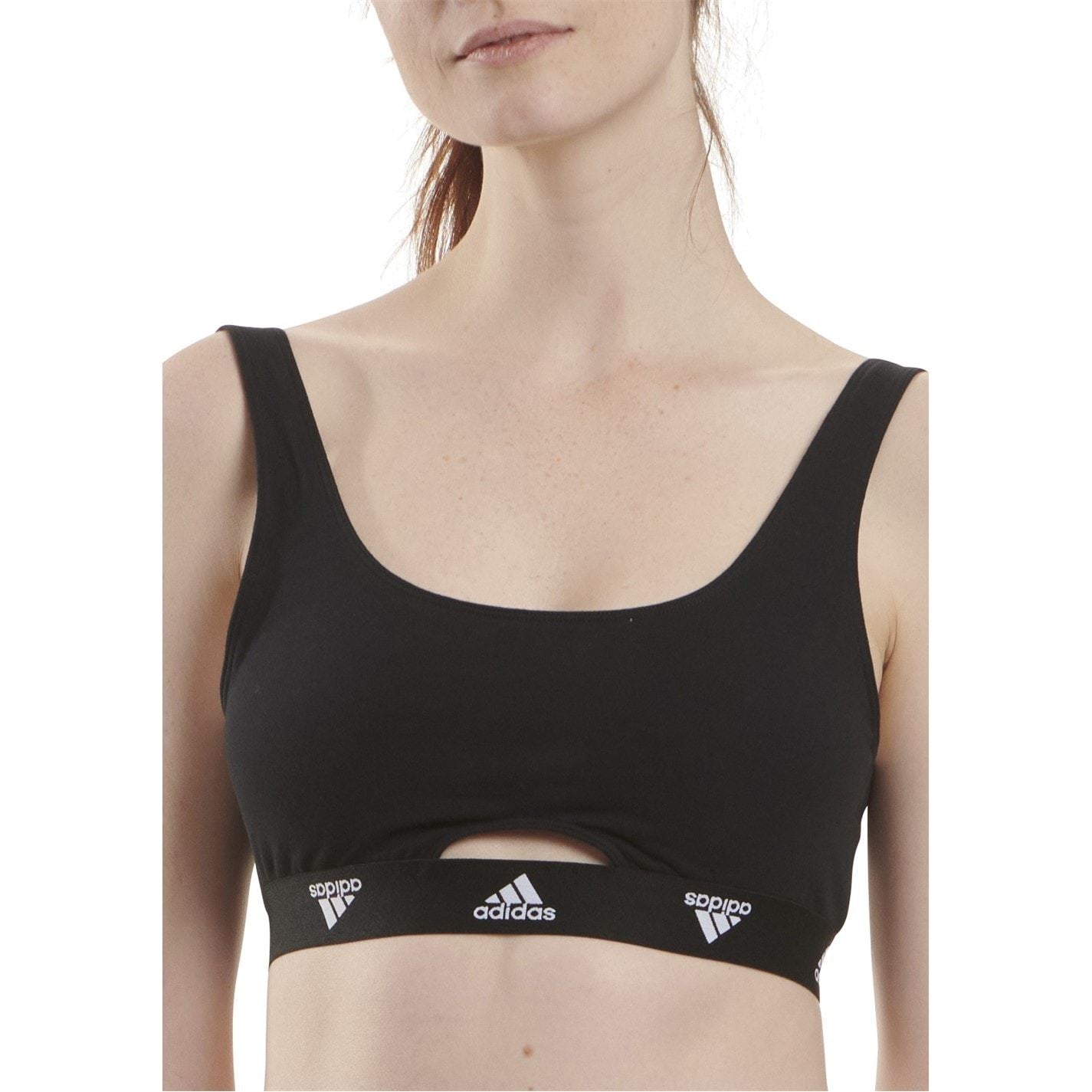 adidas Active Comfort Cotton Scoop Bralette
