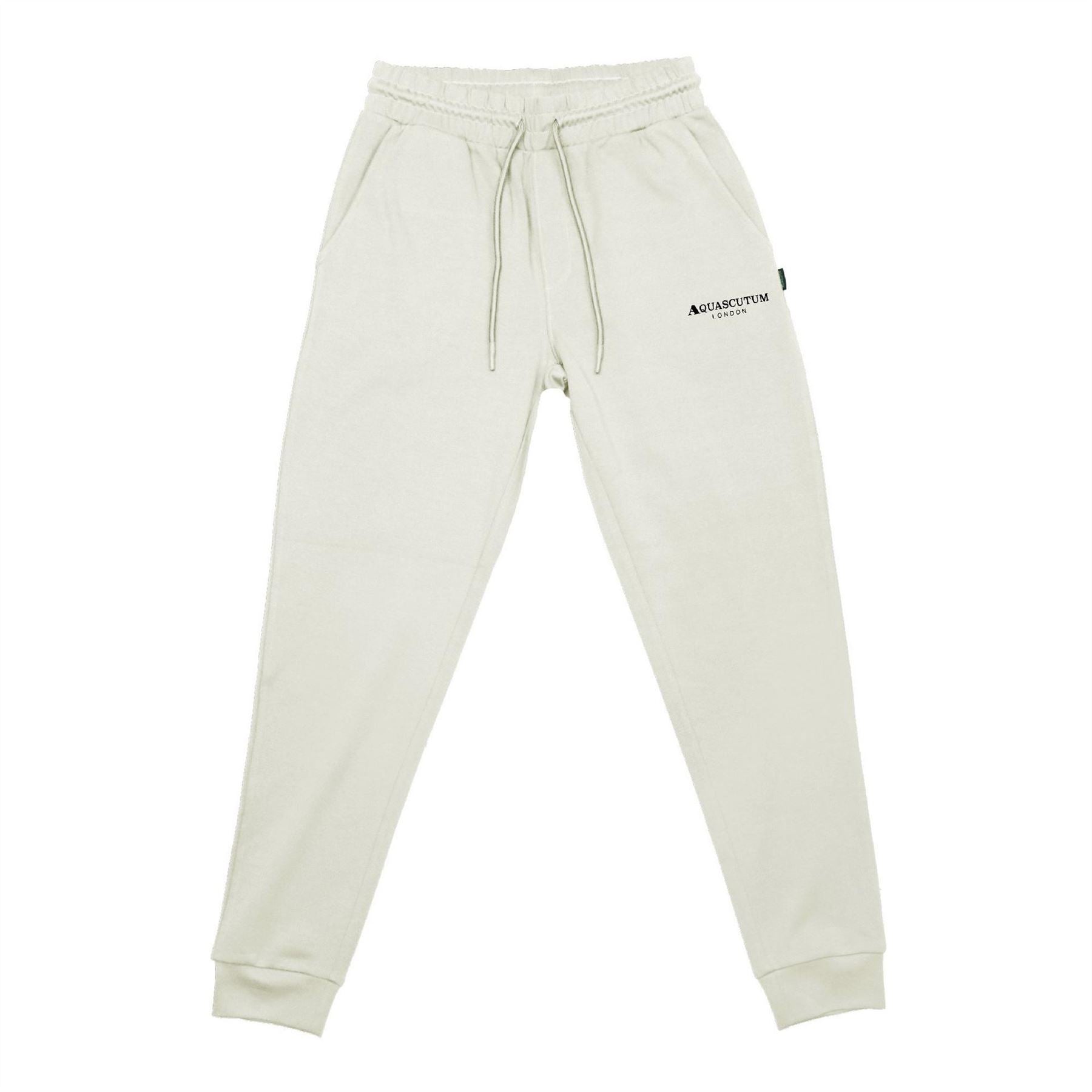 Aquascutum Solid Patterned Regular Fit Slim Joggers