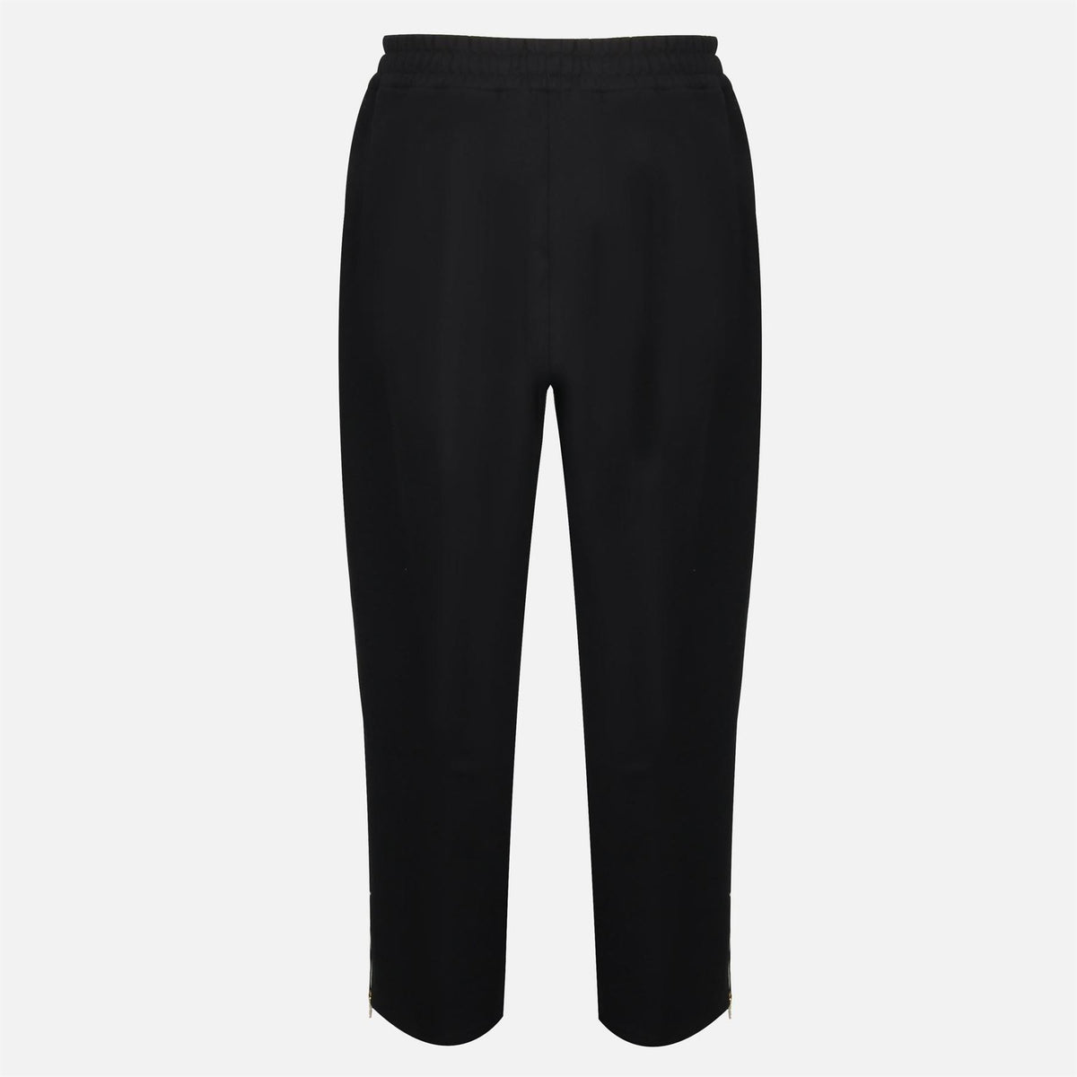 Biba Logo Solid Patterned Straight Joggers