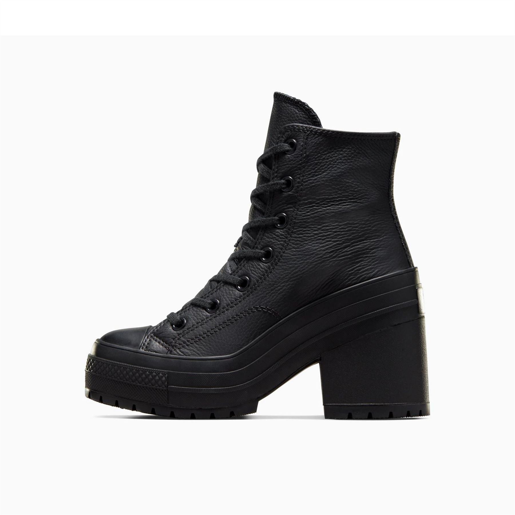 Converse Chuck 70 De Luxe Leather Ankle Heeled Boots