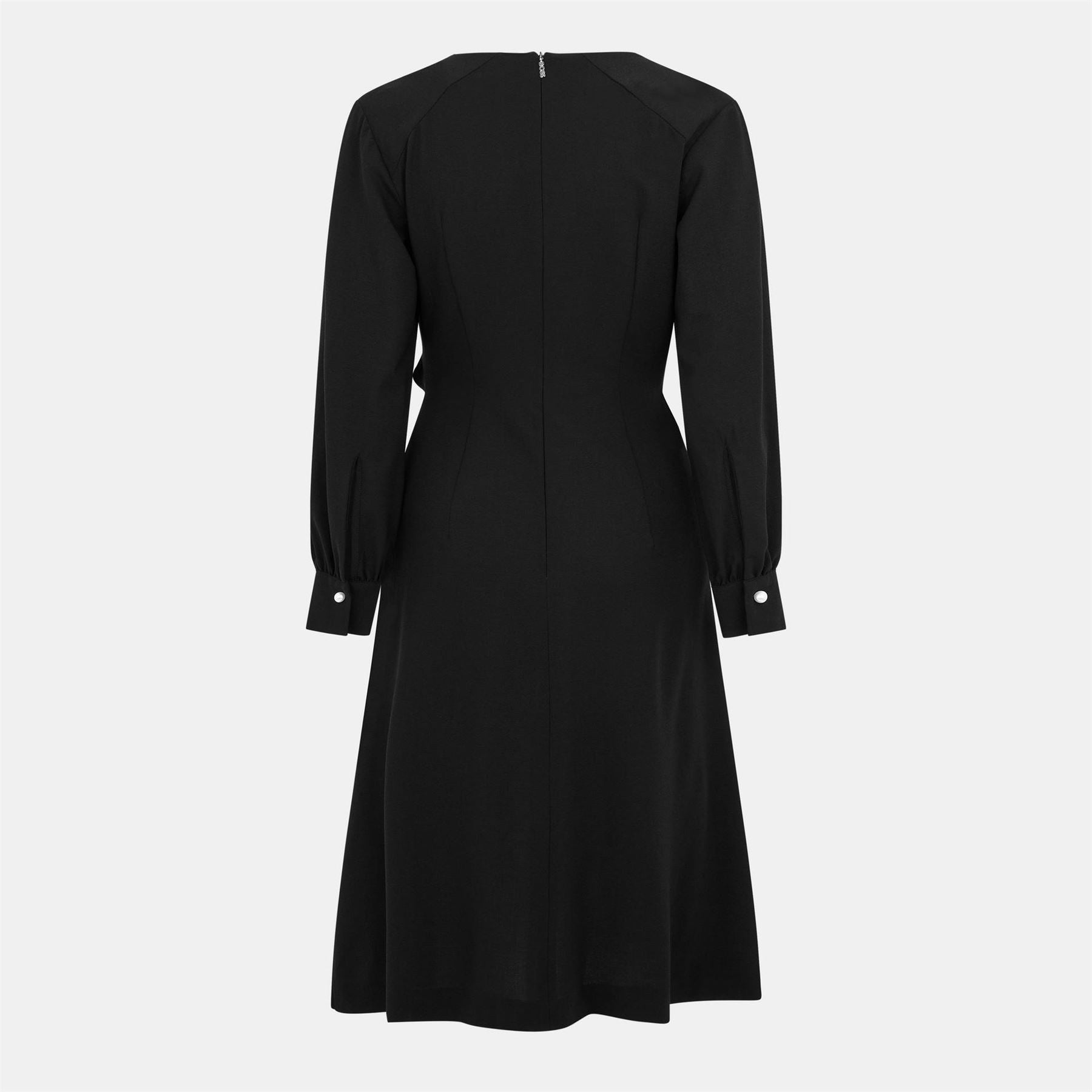 Boss Dojafa V-Neck Midi Wrap Dress