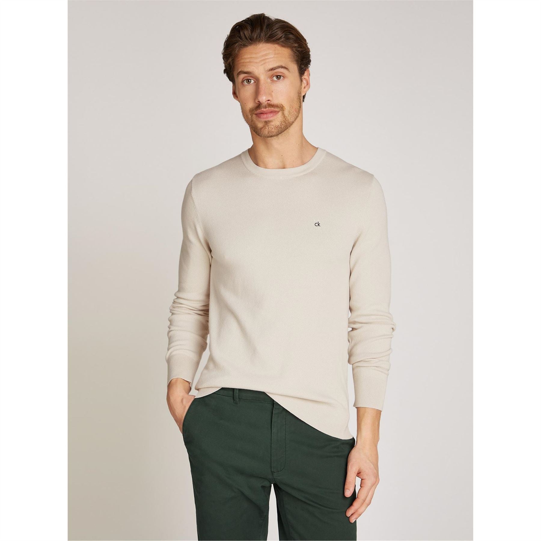 Calvin Klein Pique Structure Sweater