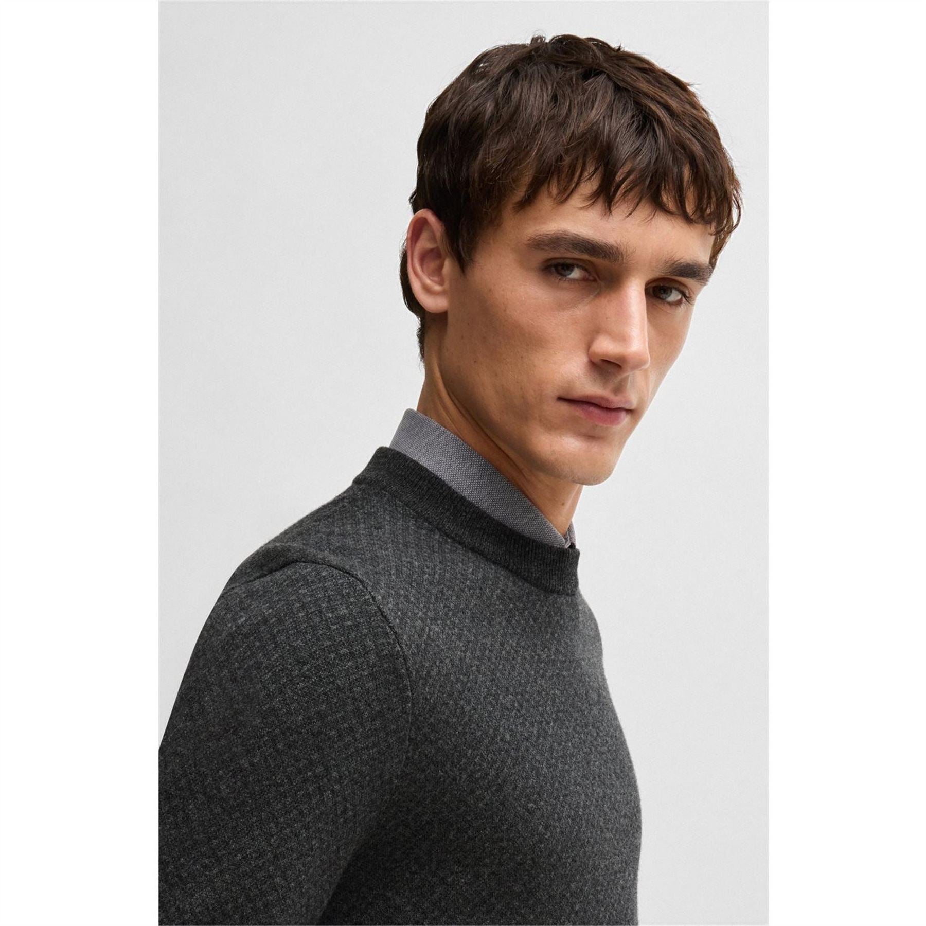 Boss Crew Neck Regular Fit Sweater