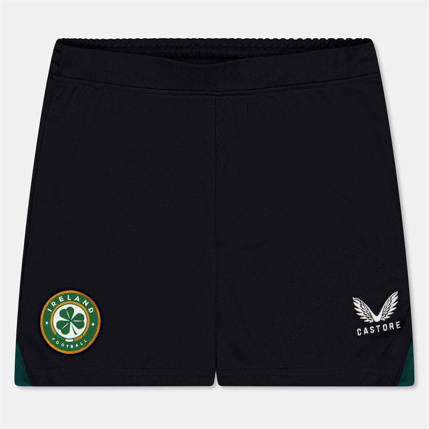 Castore Football Association of Ireland Soccer Shorts with Elasticated Waistband