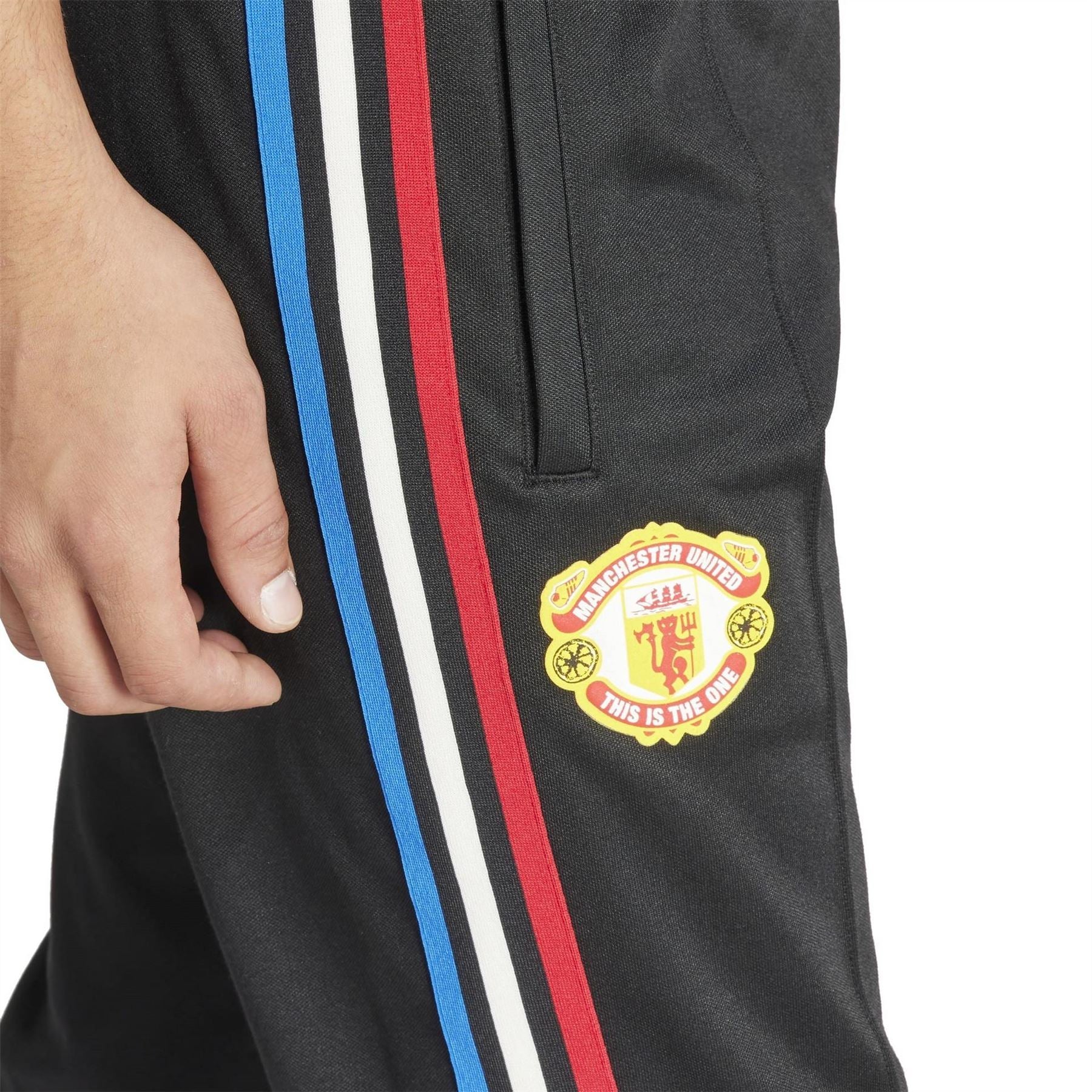 adidas Mens Manchester United Stone Roses Original Tracksuit Bottom