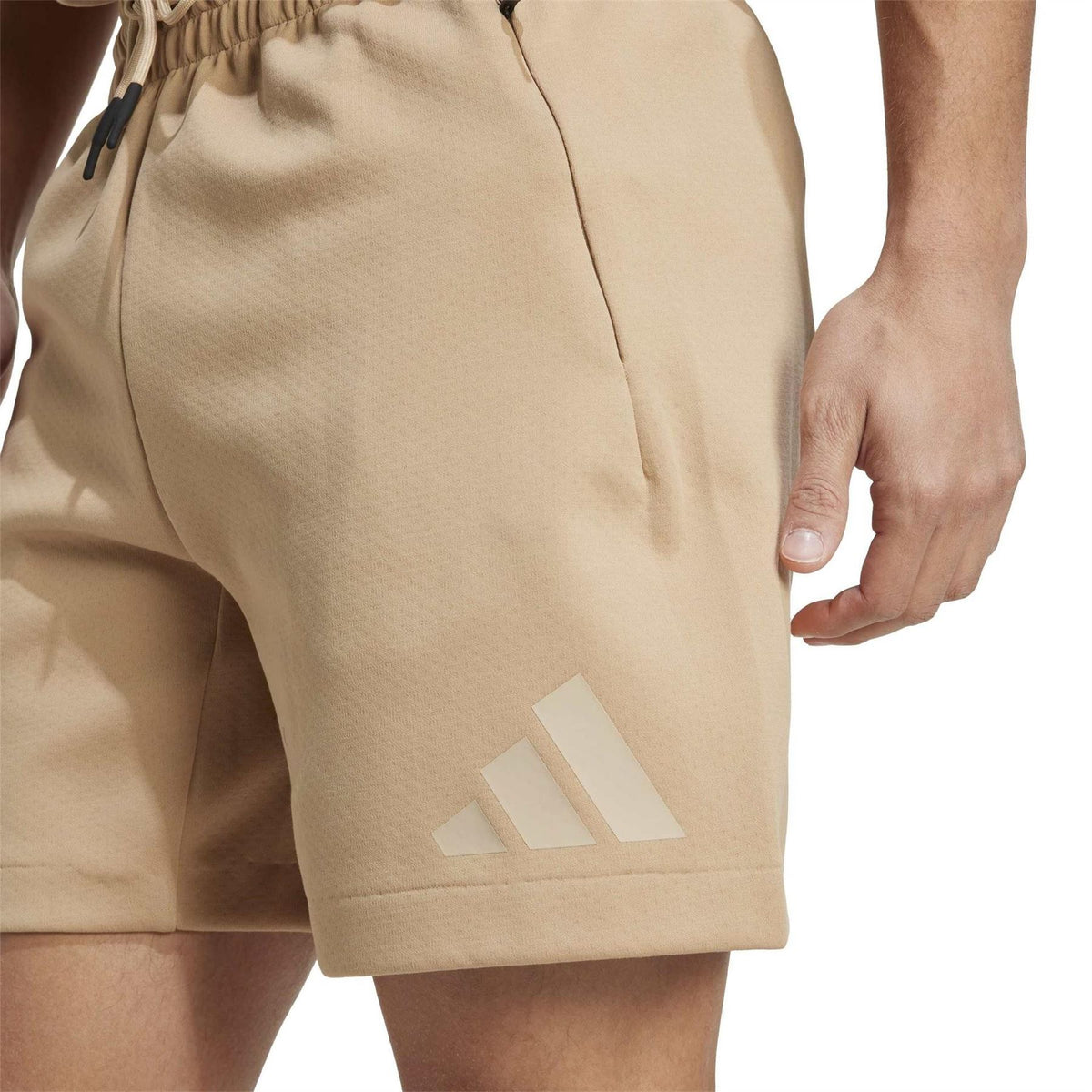 adidas Z.N.E. Solid Bermuda Shorts with Elasticated Waistband