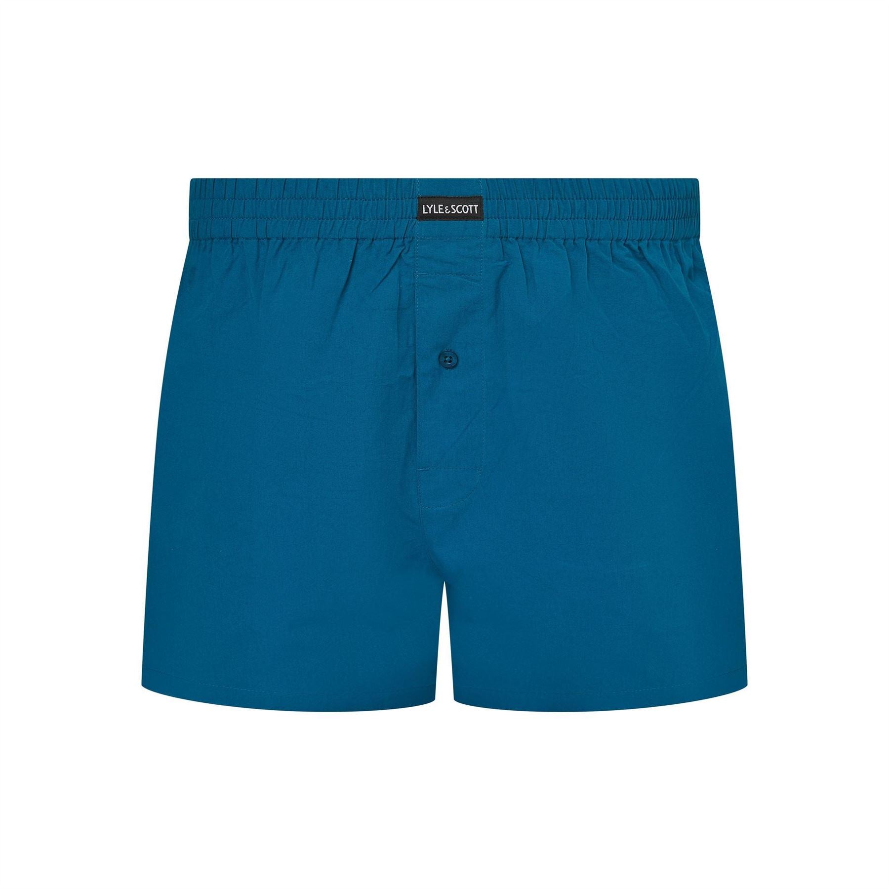 Lyle and Scott 3 Pack Woven Plain Design Boxer Shorts
