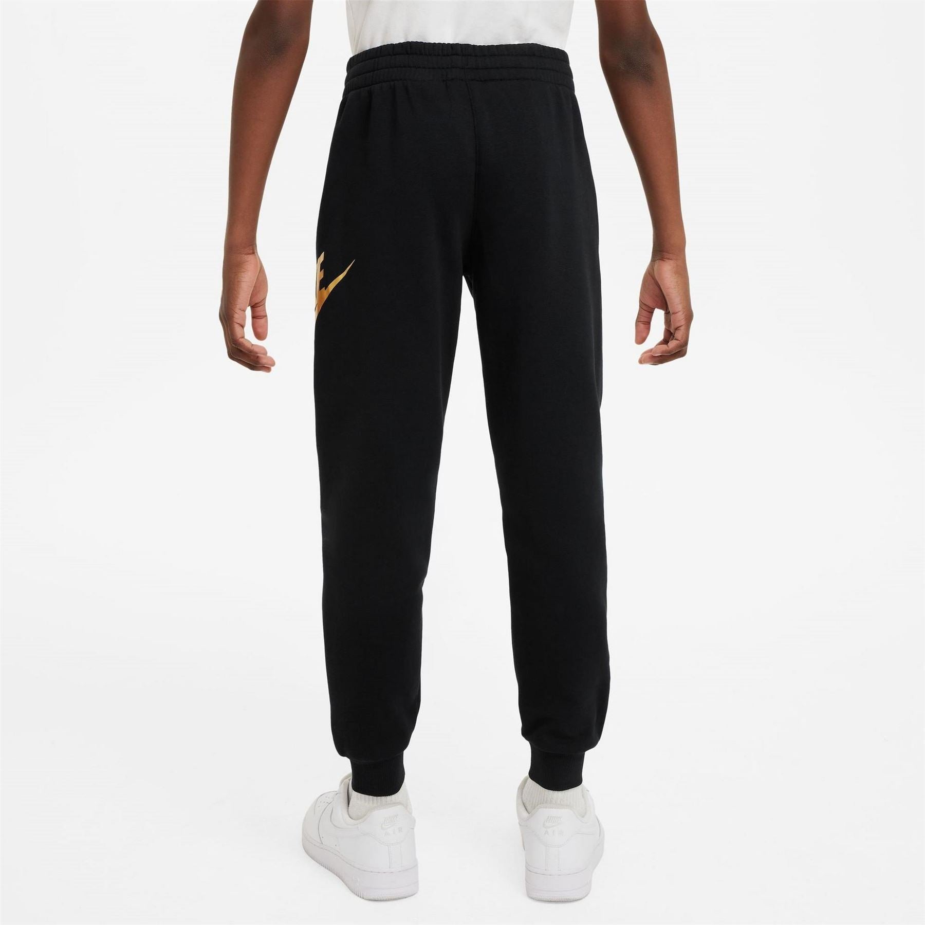 Nike Club Logo Print Slim Joggers