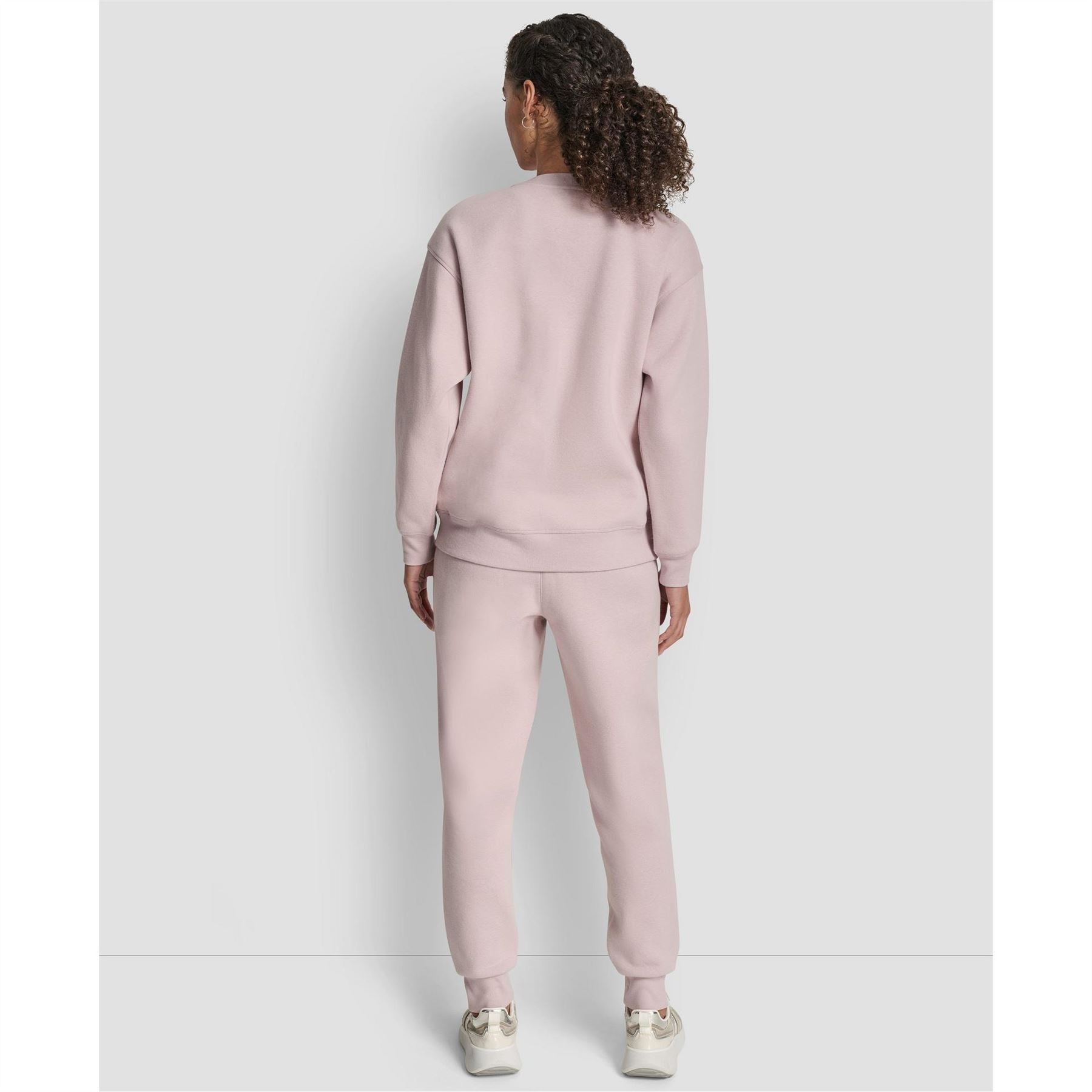 DKNY Cotton Logo Crew Sweatshirt