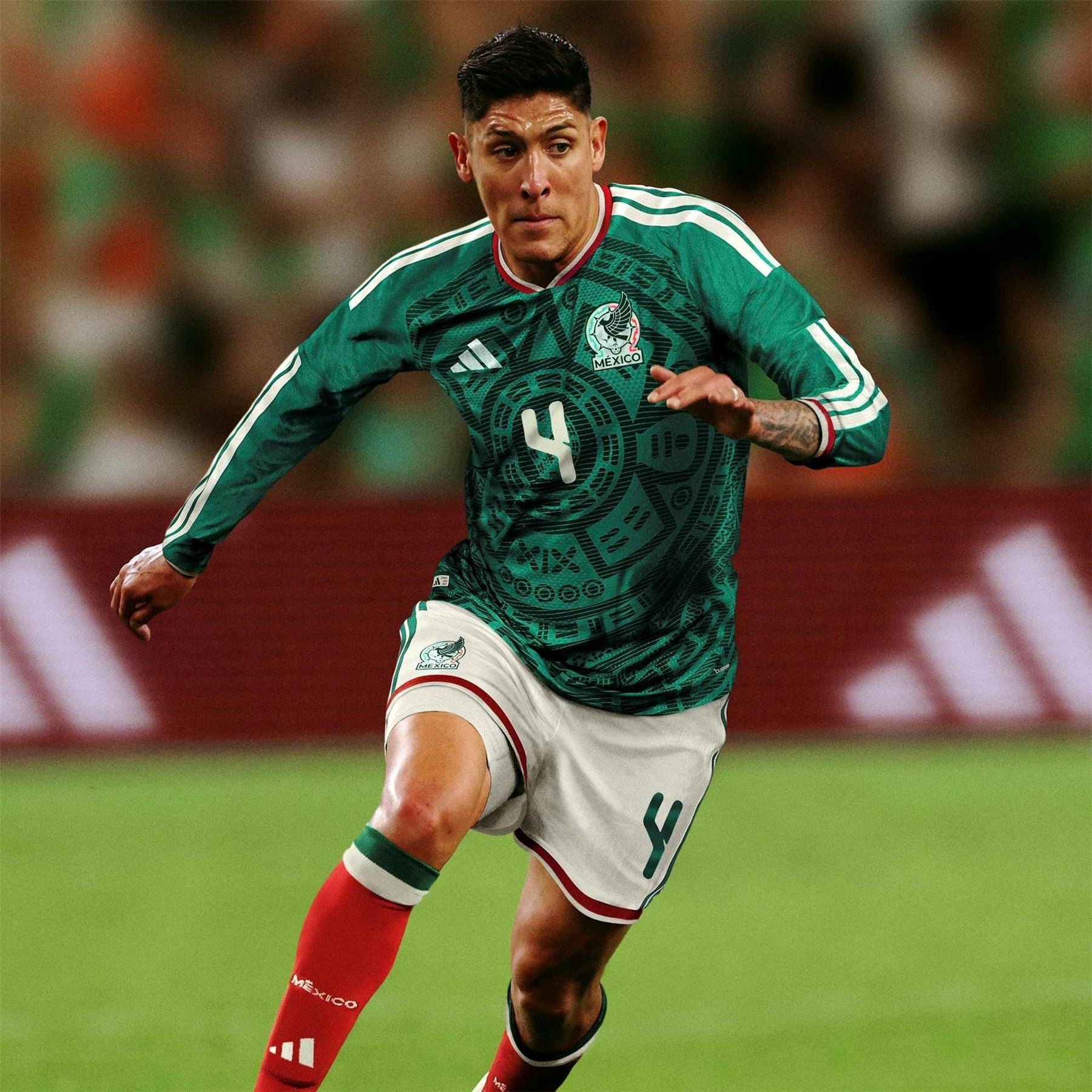 adidas Mens Mexico Authentic Home Shirt World Cup 2026
