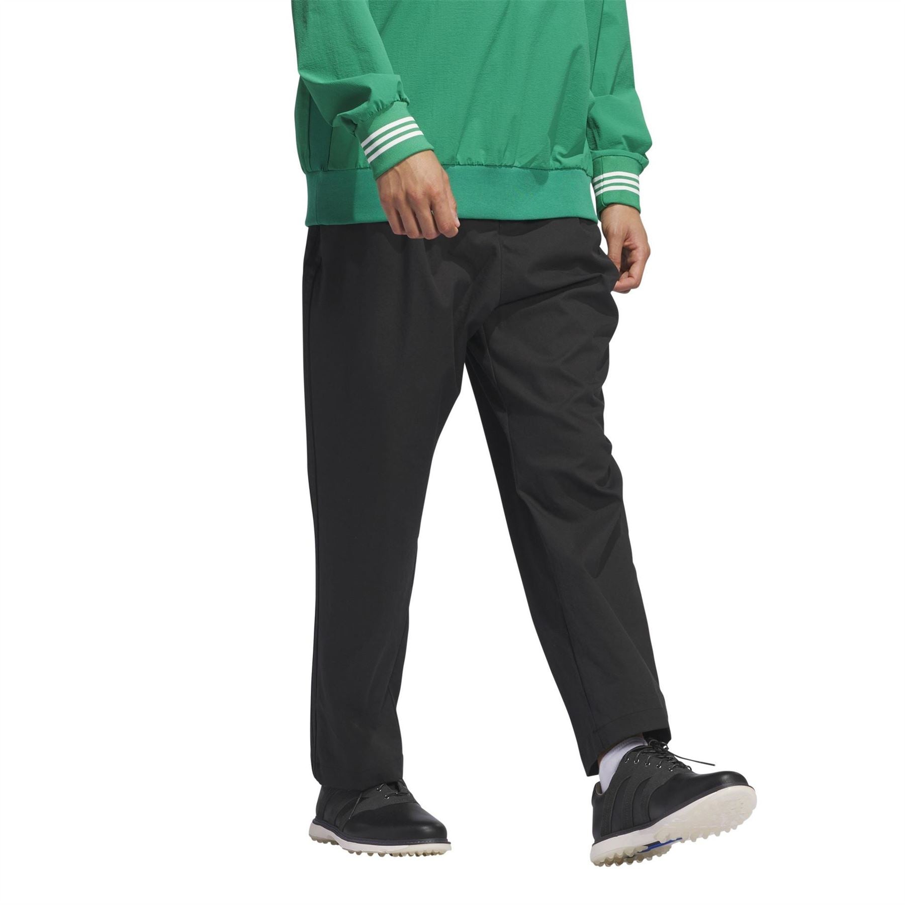 adidas Rolling Links Solid Patterned Straight Chinos
