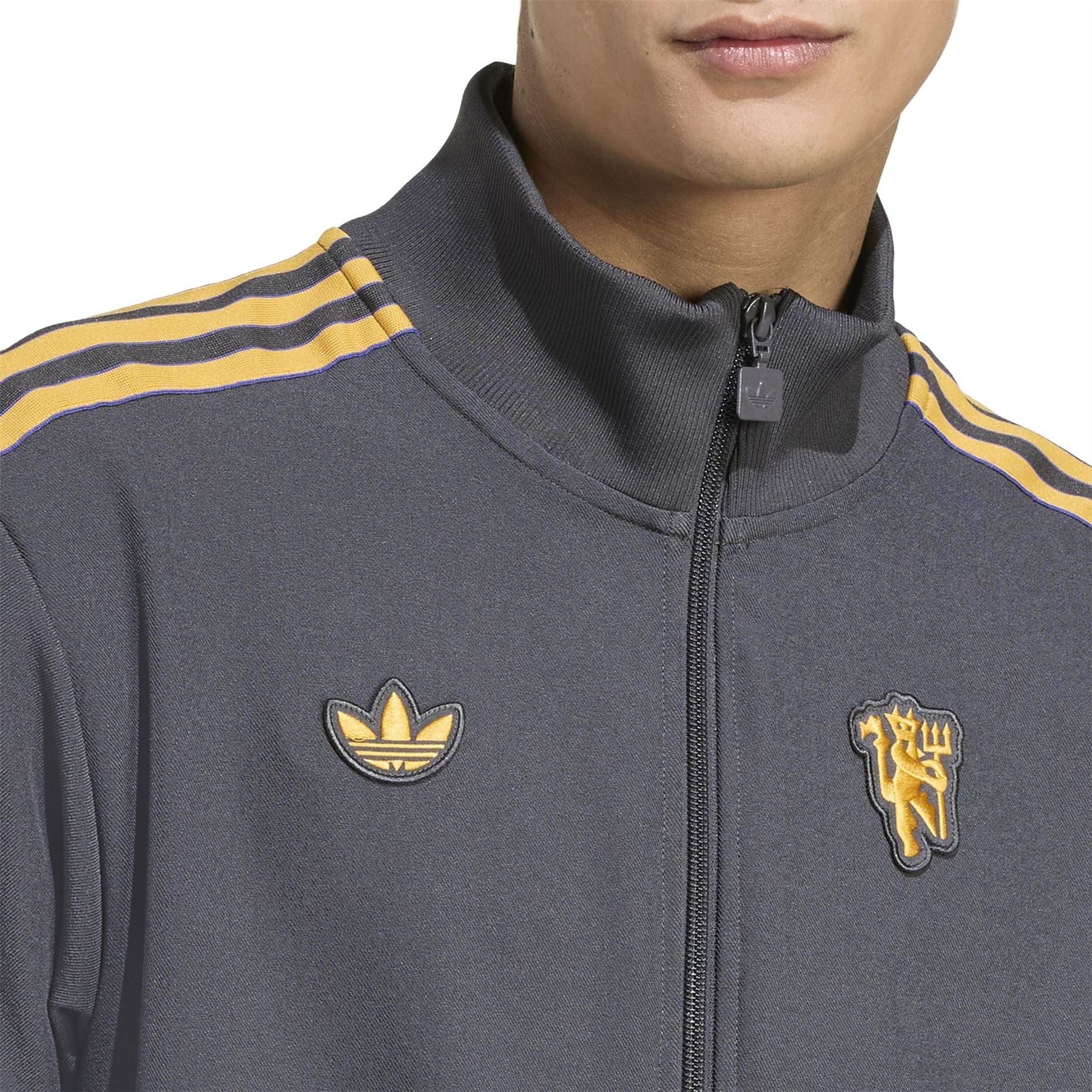 adidas Mens Manchester United Icons Tracksuit Jacket